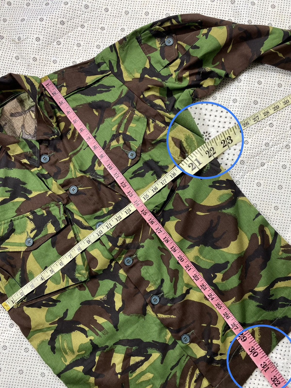 Vintage Vintage 80s British Smock Slank Pocket Camouflage Jacket Size US M / EU 48-50 / 2 - 6 Thumbnail