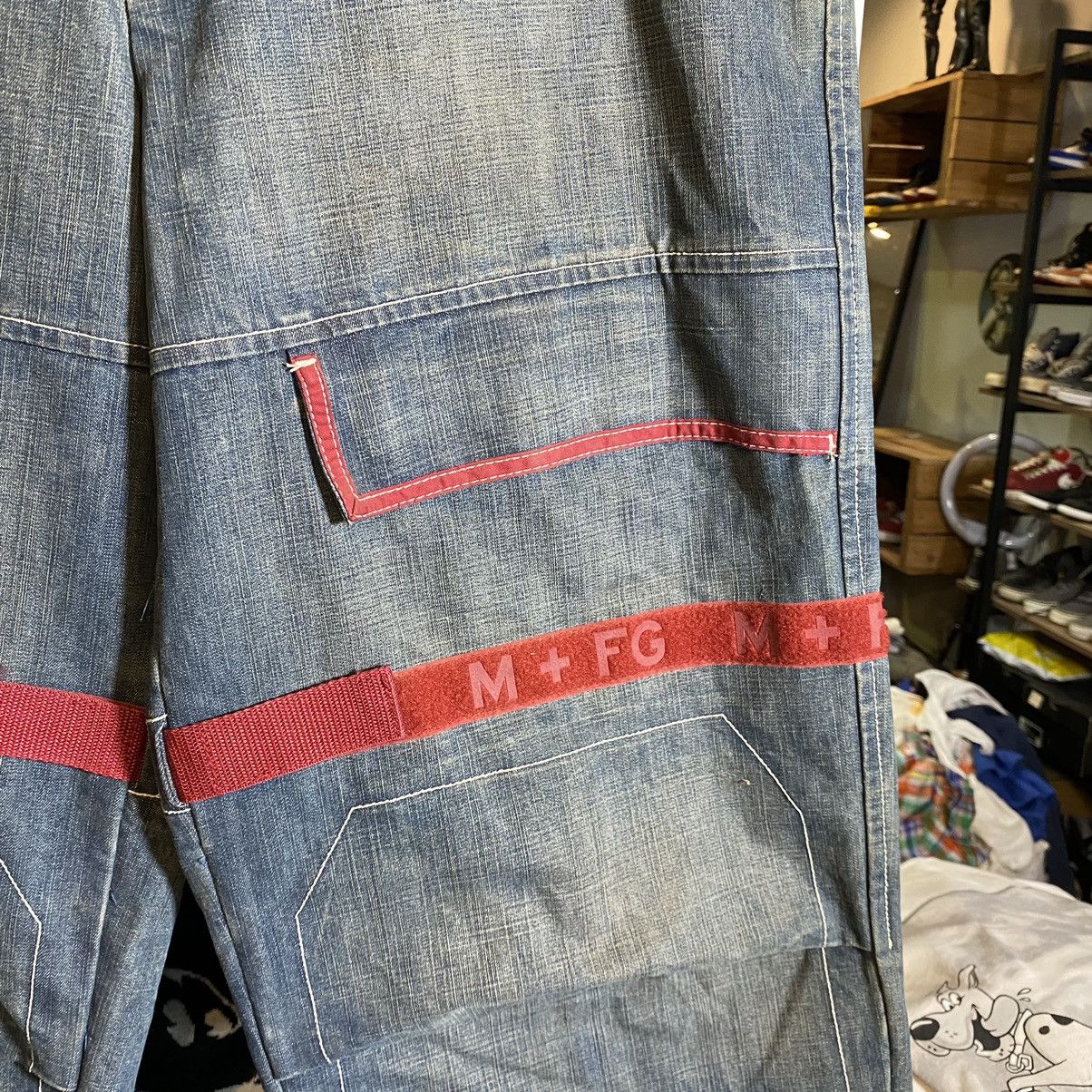 Marithe + Francois Girbaud Marithe Francois Girbaud Bondage Denim Pants Size US 34 / EU 50 - 12 Thumbnail