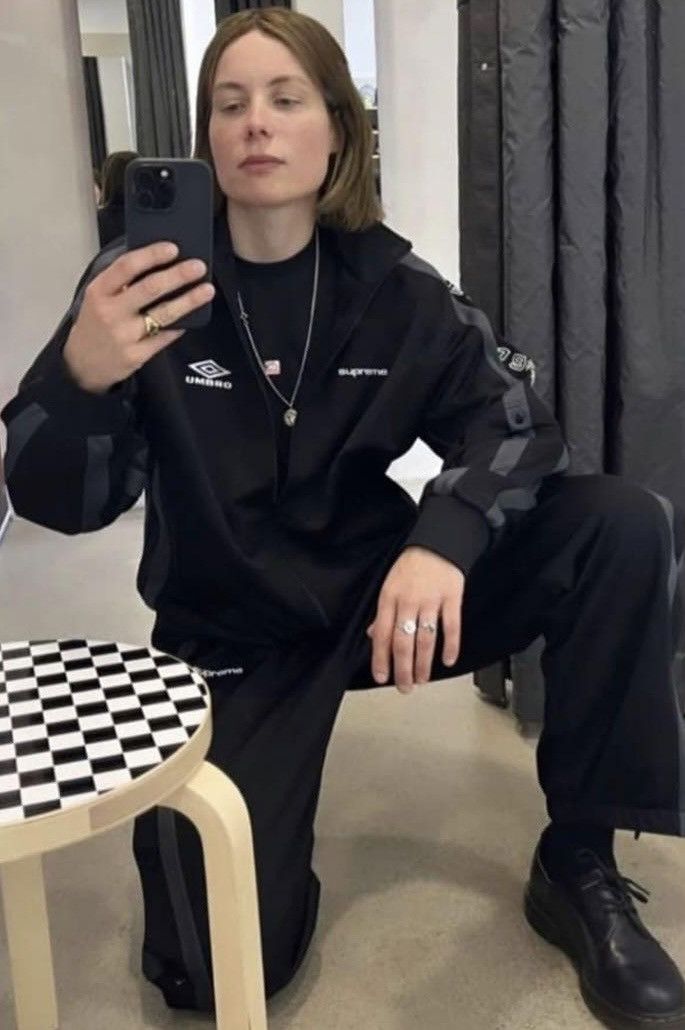 Supreme × Umbro Supreme/Umbro SS23 Snap Sleeve Jacket Black Size 
