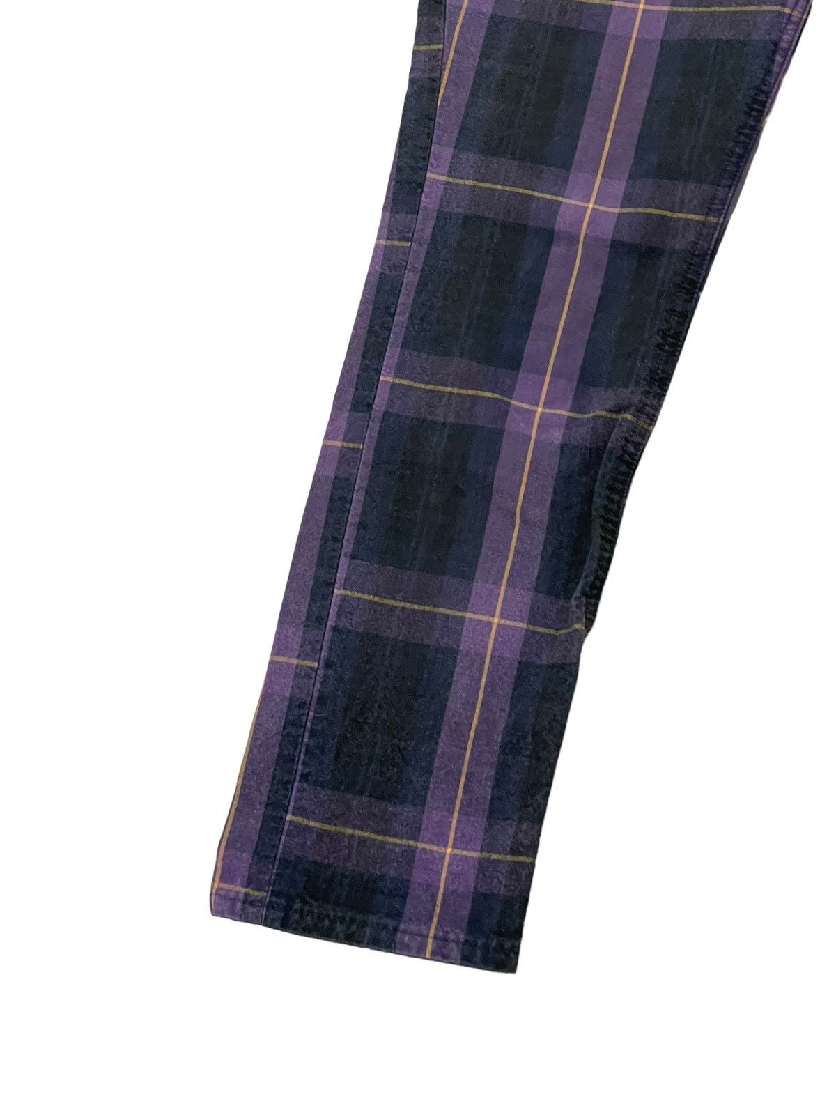 Japanese Brand Drop Croth Kapital Check Pant Slim 5🟦8 Size US 28 / EU 44 - 13 Thumbnail