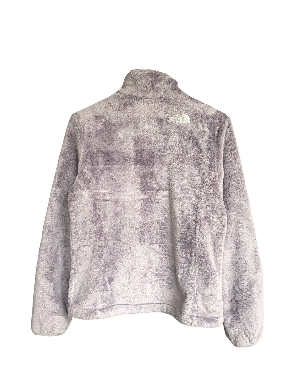 The North Face The North Face Light Grey Fleece Jacket Womens Size M / US 6-8 / IT 42-44 - 2 Thumbnail