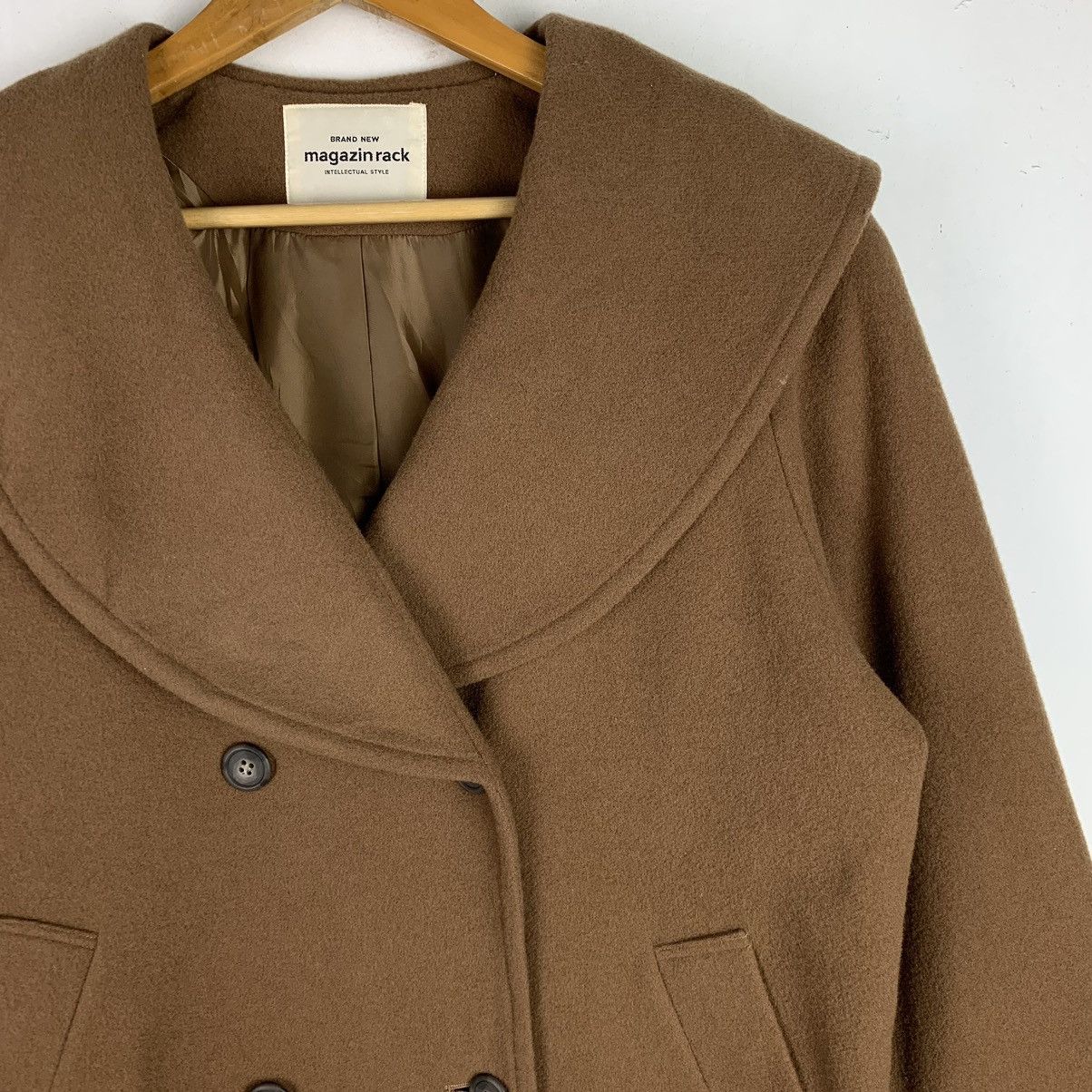 Japanese Brand × Vintage Vintage Japanese Brand Wool coat Jacket Size US L / EU 52-54 / 3 - 6 Thumbnail