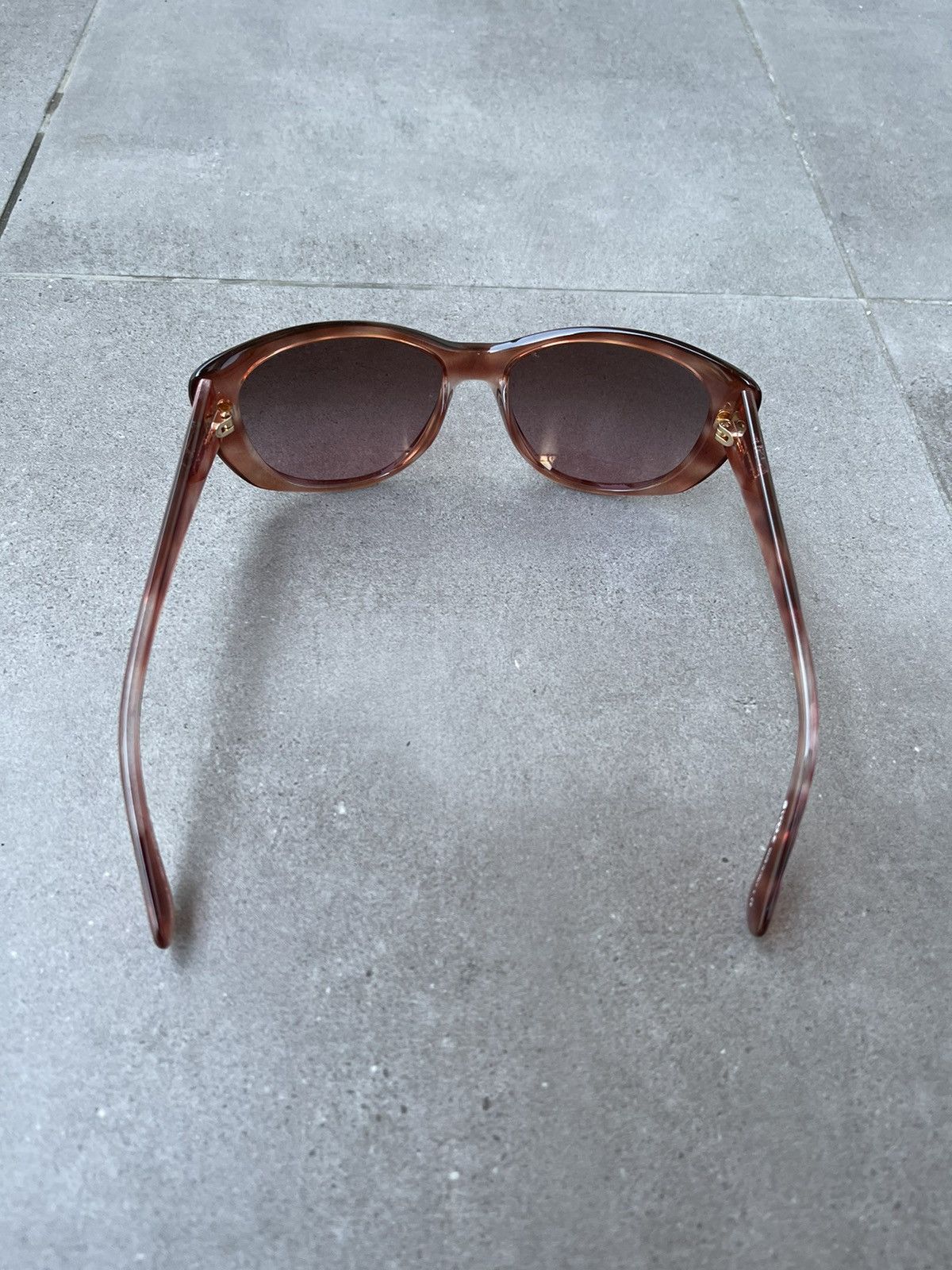 Vogue Vogue VO 2726-S 1950/14 Marble Peach Cat Eyes Sunglasses Size ONE SIZE - 8 Thumbnail