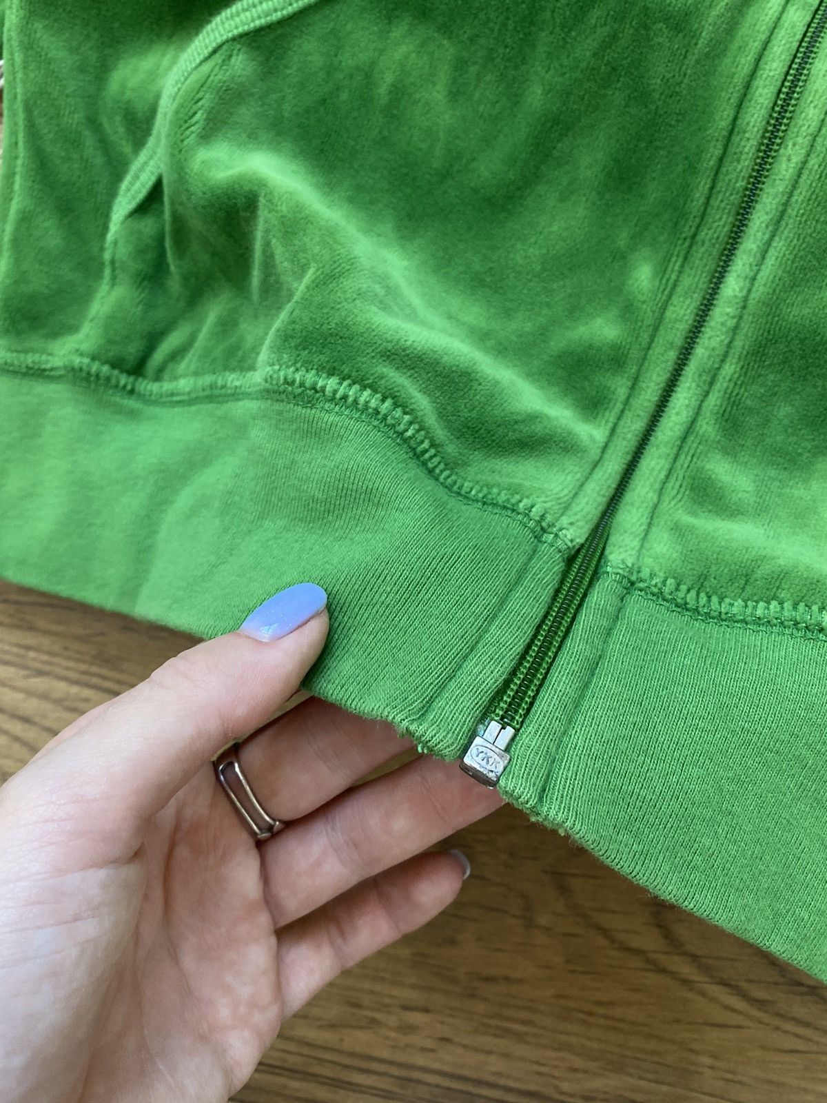 Juicy Couture VELOUR VINTAGE ZIP HOODIE JUICY COUTURE Size L / US 10 / IT 46 - 5 Thumbnail