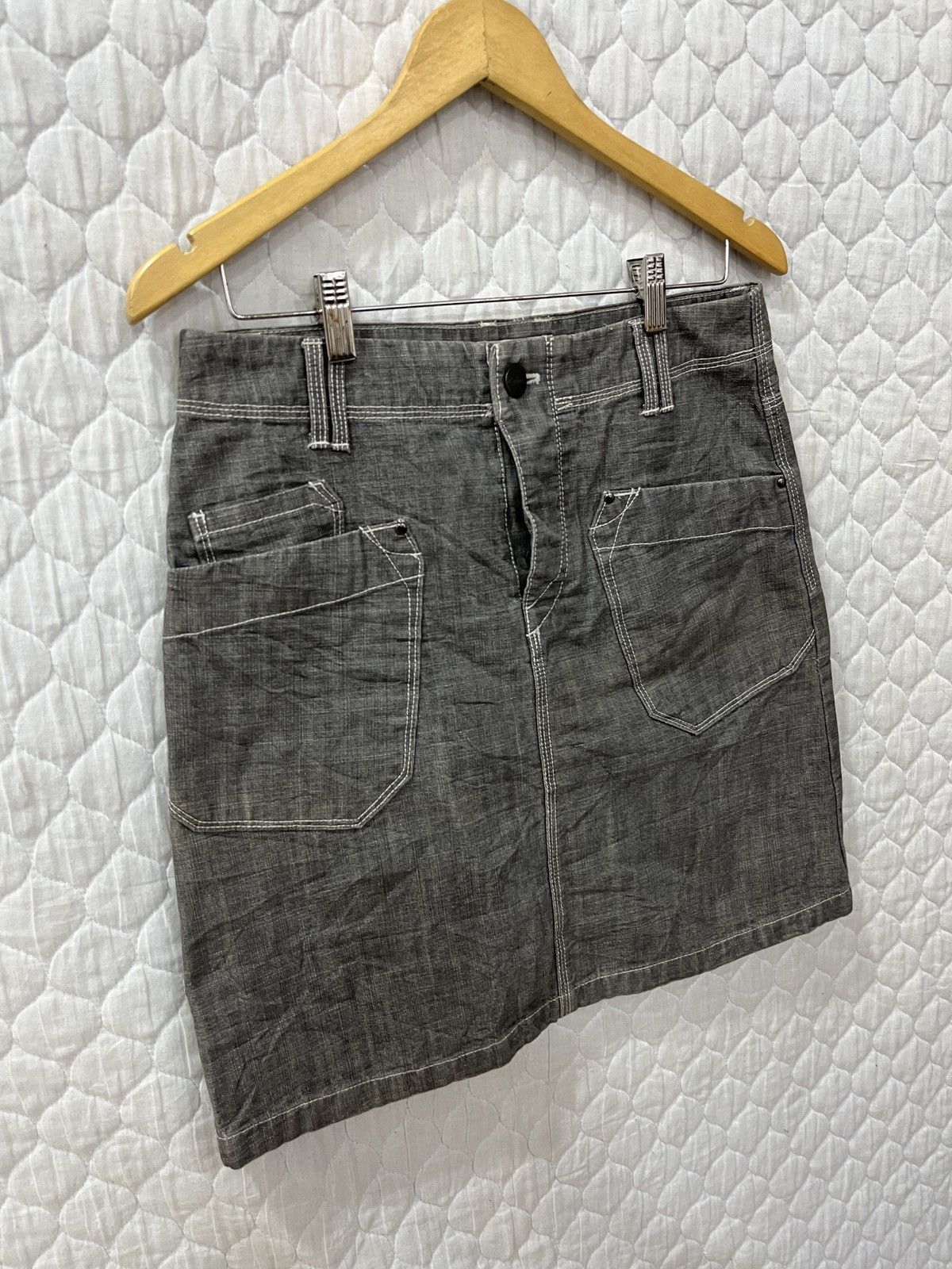 Japanese Brand (Rrrr). CALMS JAPAN ARCHIVE SKIRTS Size 31" - 3 Thumbnail