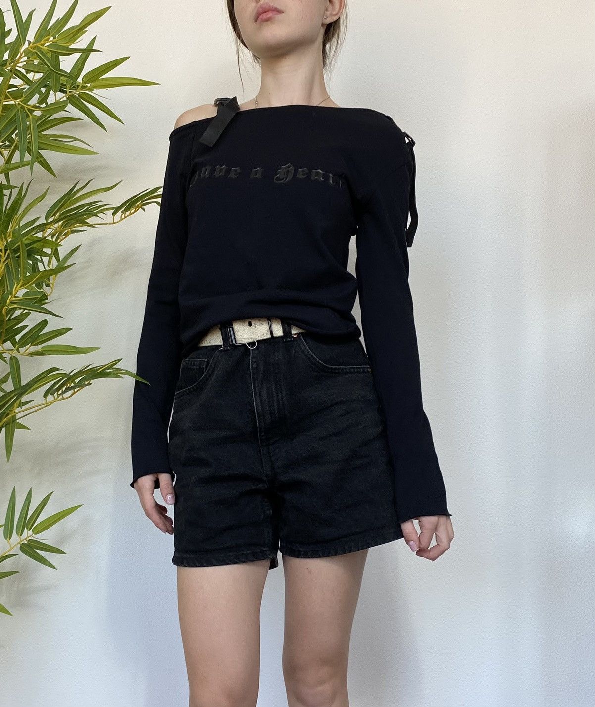Japanese Brand ANARHIA GHOTIC GRUNGE OFF SHOULDER LONGSLEEVE Size M / US 6-8 / IT 42-44 - 3 Thumbnail