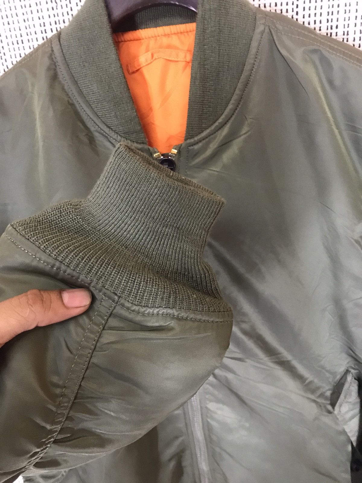 Alpha Industries ‼️ALPHA INDUSTRIES BOMBER REVERSIBLE JACKET‼️ Size US M / EU 48-50 / 2 - 10 Thumbnail