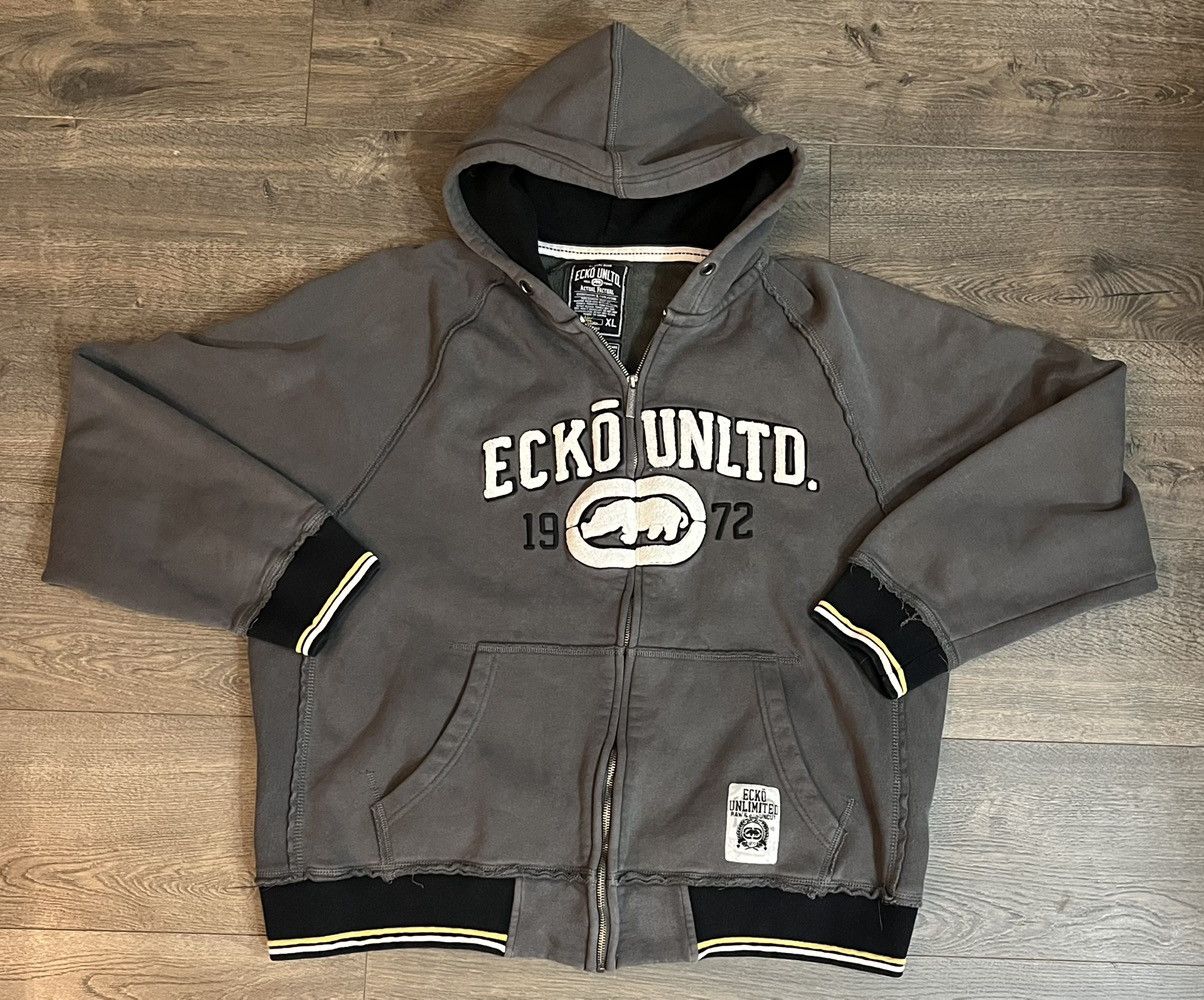 Vintage Vintage Y2K Ecko Unlimited Zip Hoodie | Grailed