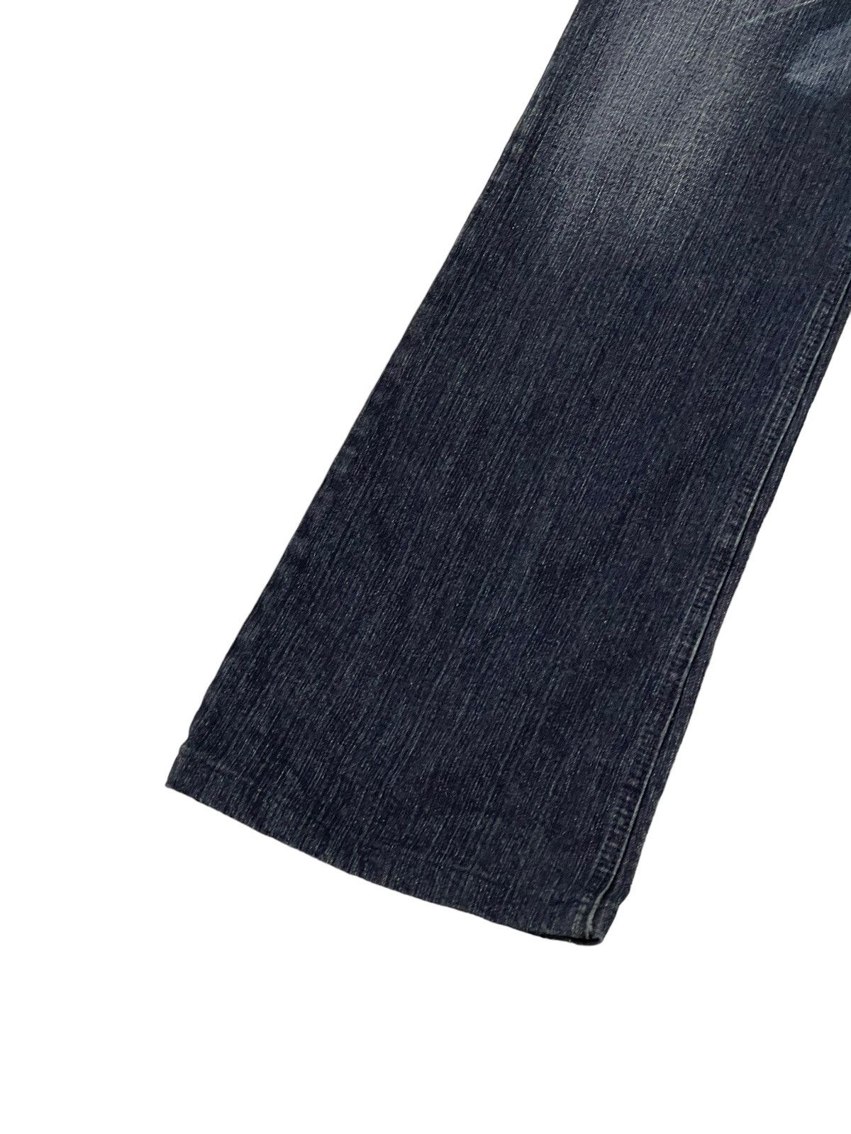 Japanese Brand Flare Jeans A.S.M Clawmark Stretch Boot Cut 5🟦8 Size US 29 - 5 Thumbnail