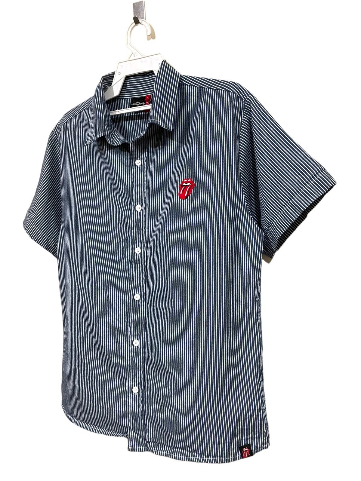 The Rolling Stones The Rolling Stones Hickory Stripe Wabash Workwear Shirt Size US M / EU 48-50 / 2 - 4 Thumbnail