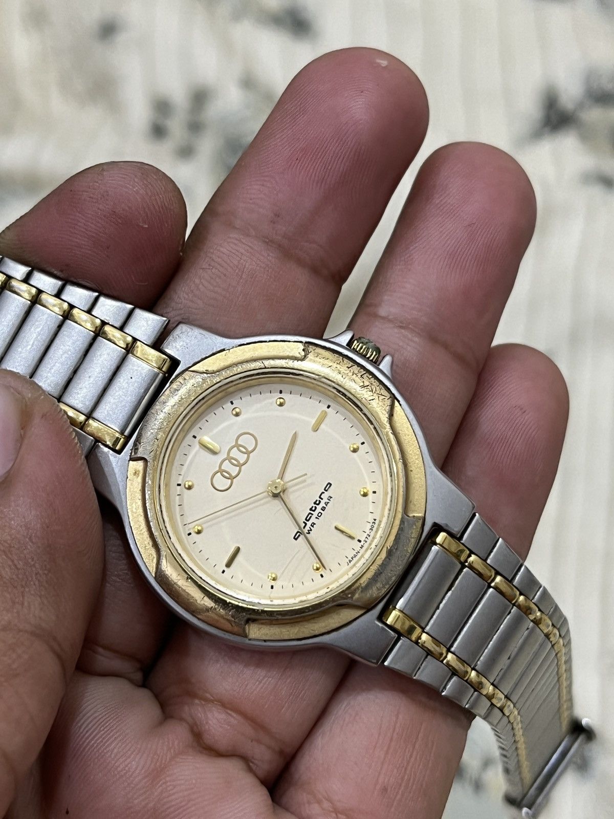Audi 💣🔥 RARE VINTAGE AUDI QUATTRO QUARTZ WATCH Size ONE SIZE - 4 Thumbnail