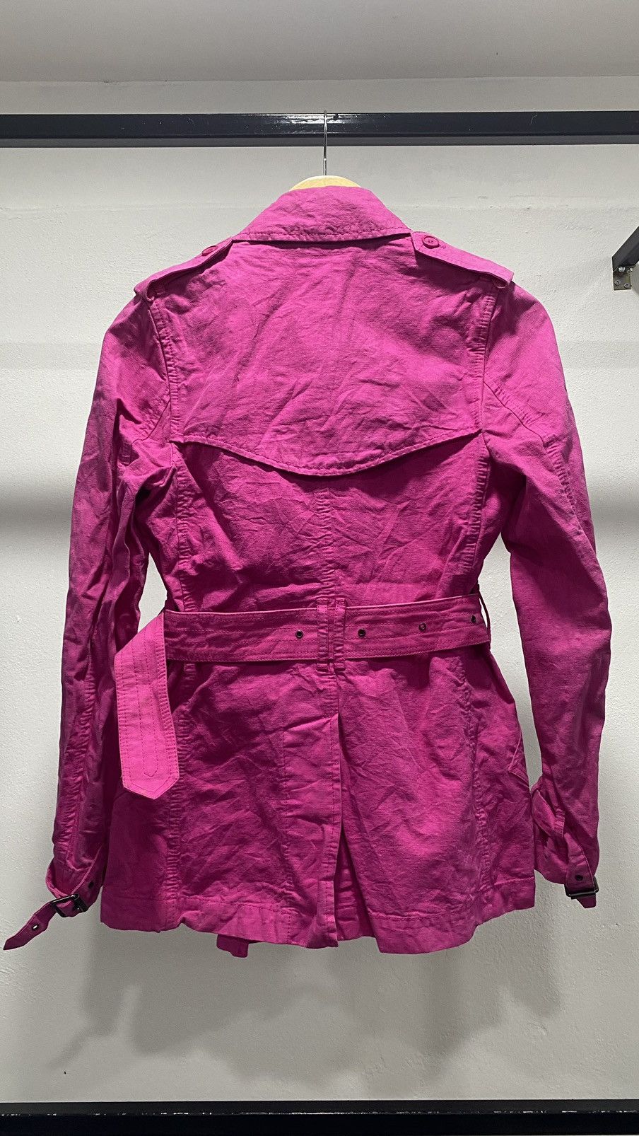 Burberry Vintage Burberry London Coats Pink Barbie Size S / US 4 / IT 40 - 4 Thumbnail