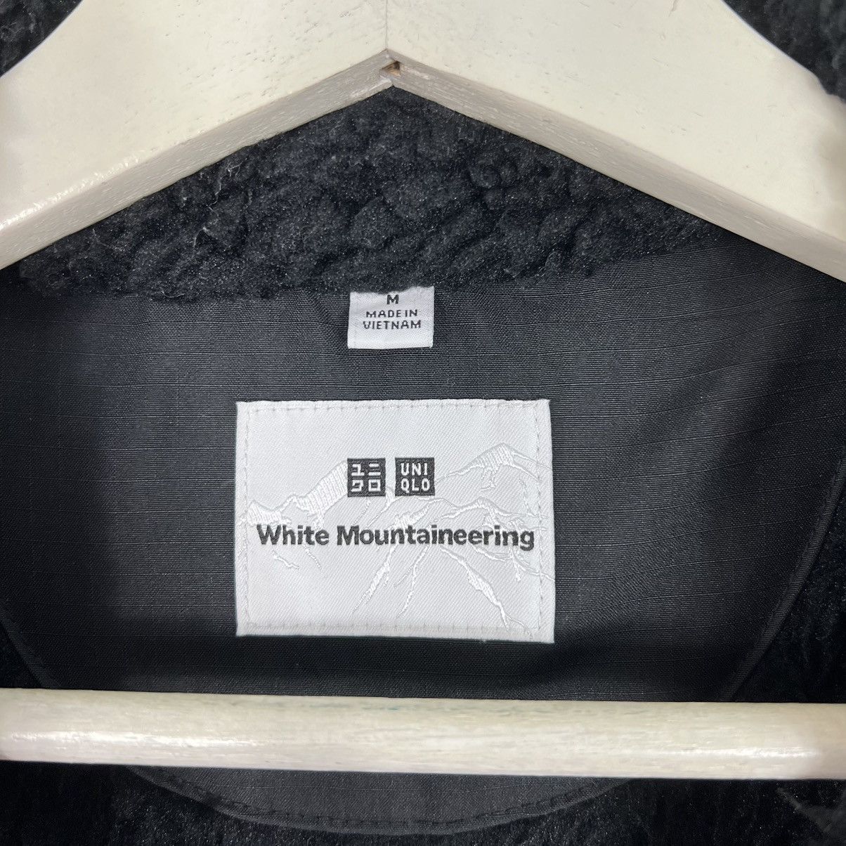 White Mountaineering 🔥 Medium Fleece Oversized Long-Sleeve Pullover Jacket Size US M / EU 48-50 / 2 - 8 Thumbnail