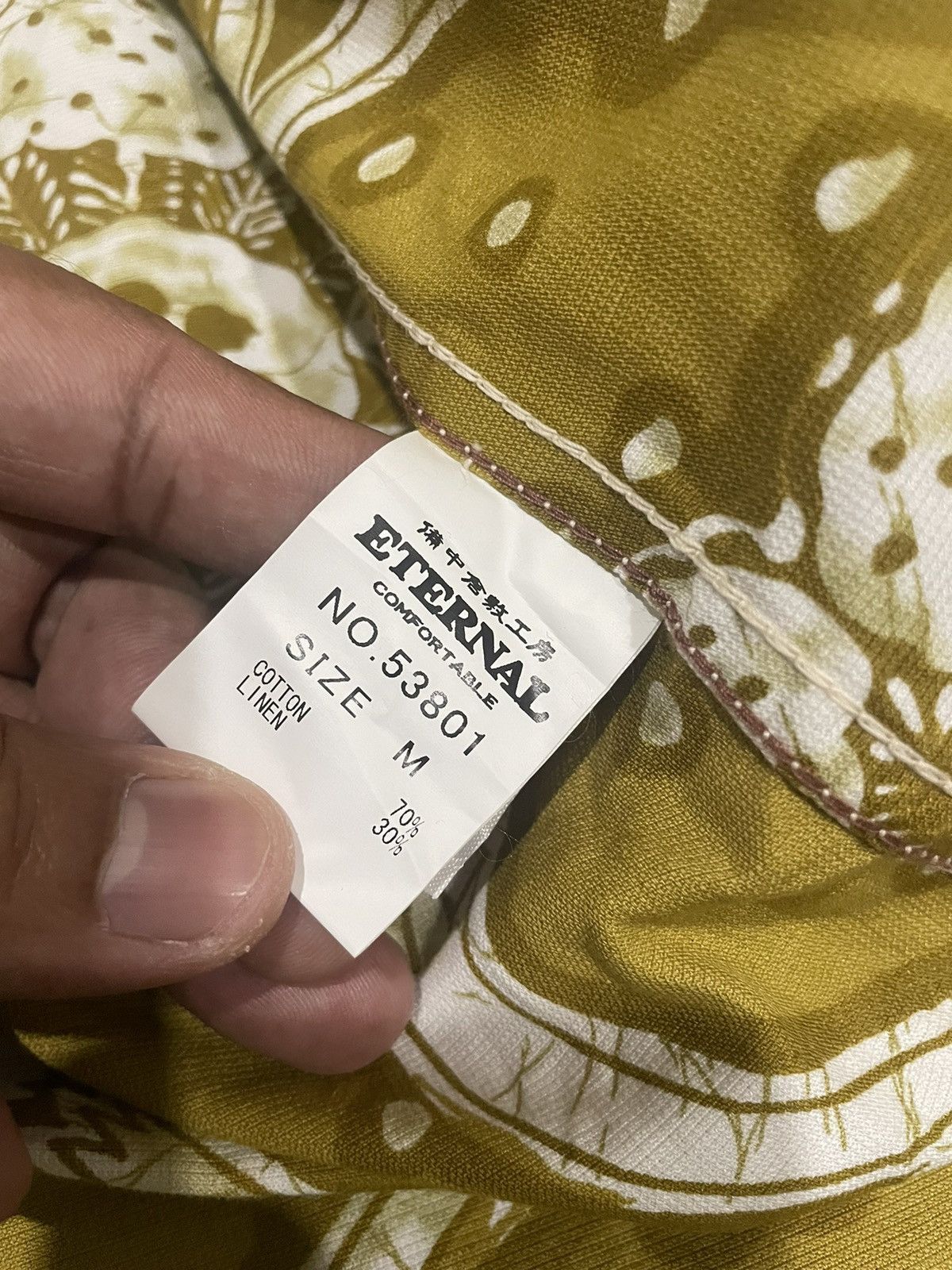 Eternal × Japanese Brand Rare🔥Eternal Japan Floral Paisley Reversible Fabric Shirts Size US M / EU 48-50 / 2 - 17 Thumbnail