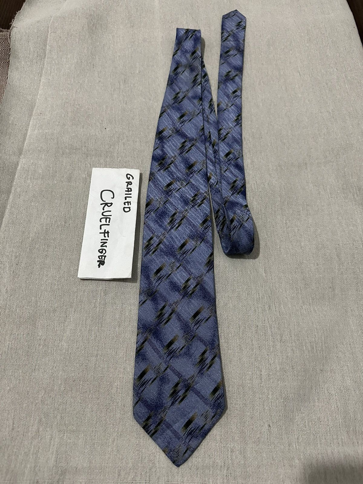 Kenzo × Vintage Kenzo Tie Nice Design Art Size ONE SIZE - 3 Thumbnail