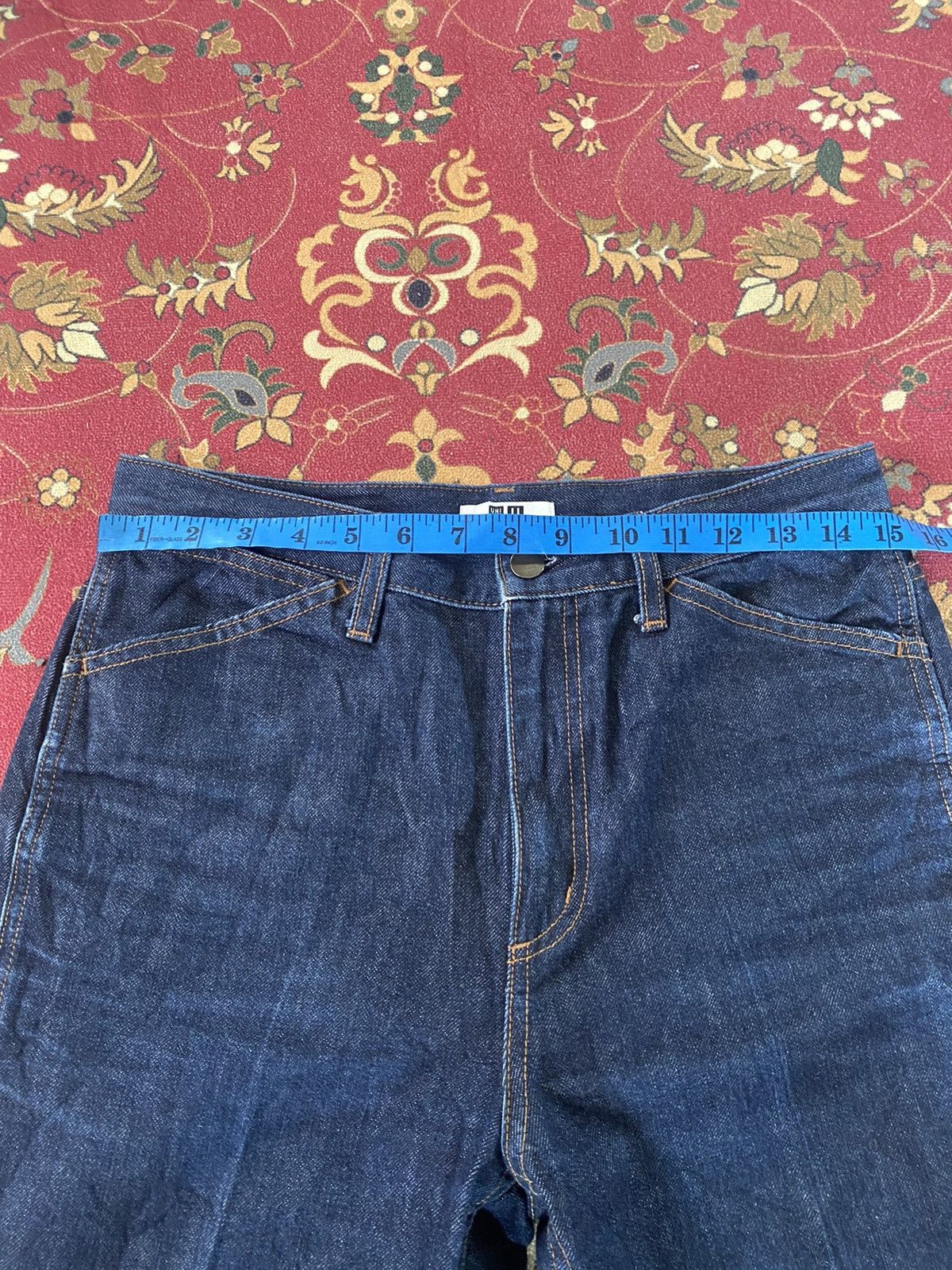 JNCO × Uniqlo × Vintage 🔥VERY COOL🔥Uniqlo Bootcut Denim Pant 30 Size US 30 / EU 46 - 9 Thumbnail