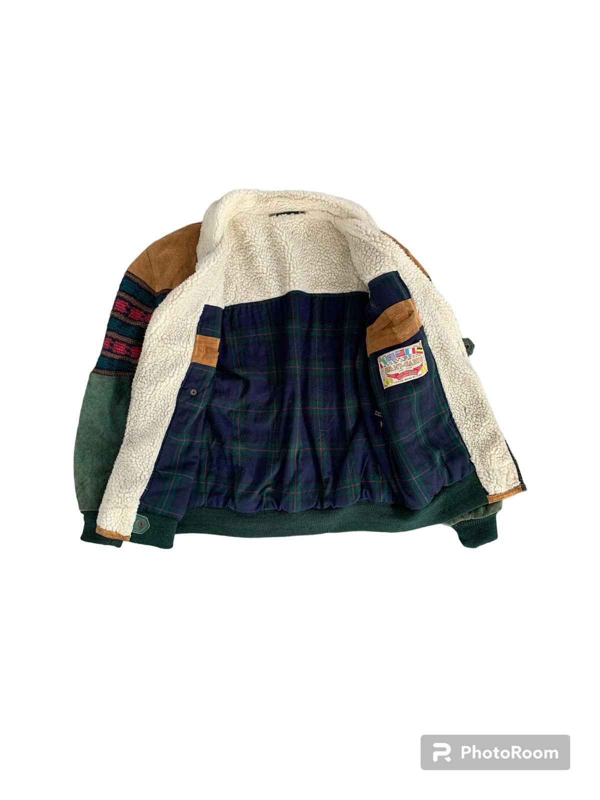 Japanese Brand Avant Garde Suede Leather Jacket Inspired Issey Miyake Size US L / EU 52-54 / 3 - 4 Thumbnail