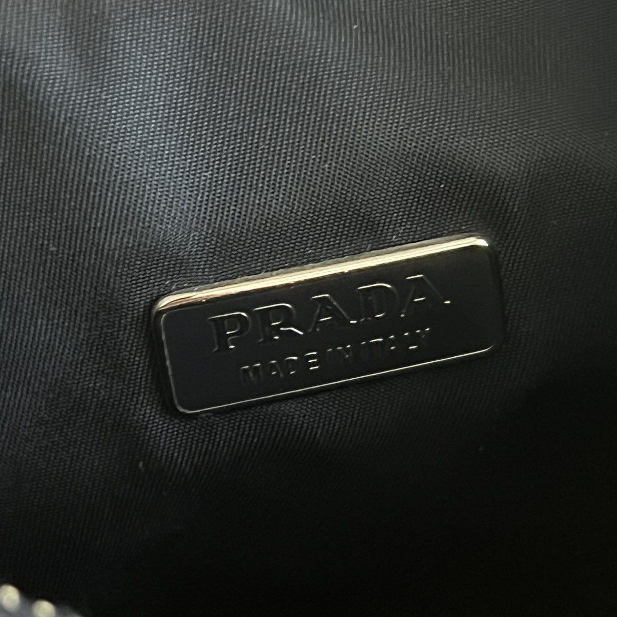 Prada Prada Re-Edition 2005 Nylon Hand Bag Logo Y2K Retro Black Size ONE SIZE - 10 Thumbnail