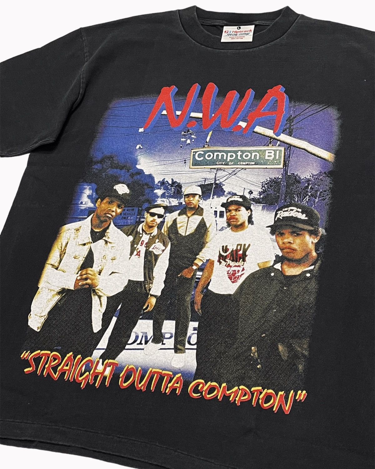 Band Tees N.W.A MODERN BOOTLEG RAP TEES T-SHIRT Size US L / EU 52-54 / 3 - 3 Thumbnail