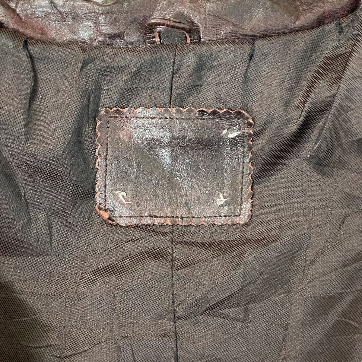 Genuine Leather The Suit Company Cowhide Leather Long Jacket Size US L / EU 52-54 / 3 - 14 Thumbnail
