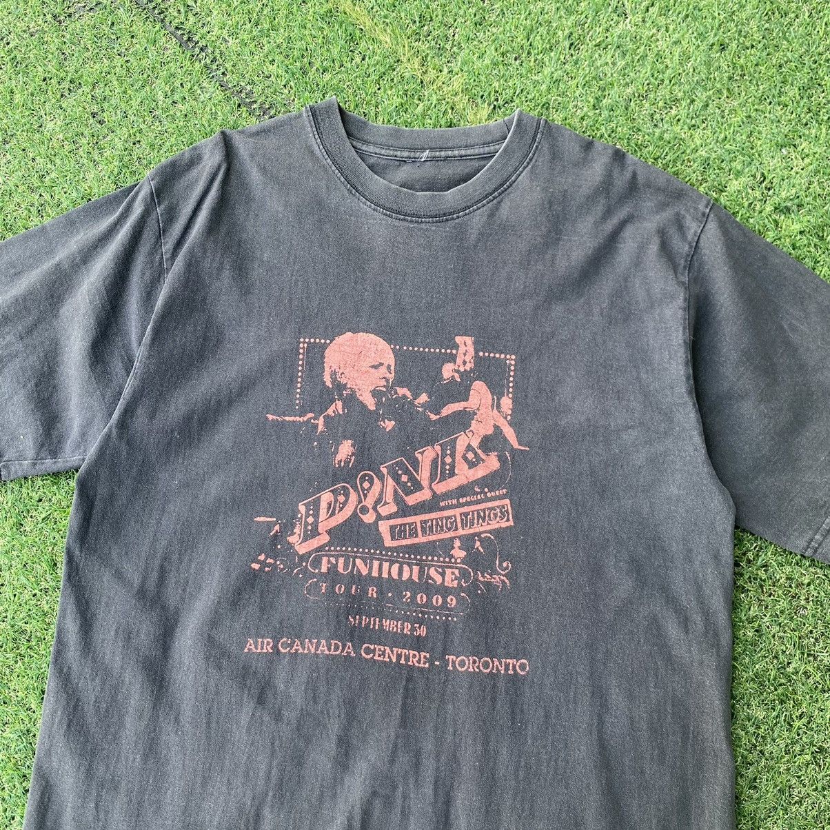 Band Tees Thrashed Faded Vintage Y2K Pink American Singer ERD GRUNGE T Size US L / EU 52-54 / 3 - 2 Thumbnail