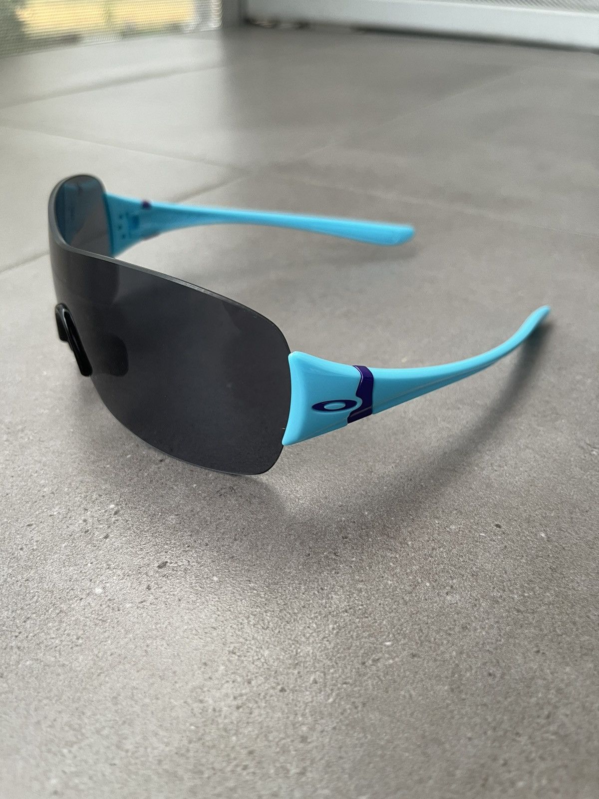 Oakley Oakley OO9141-18 "Miss Conduct" Baby Blue Shield Sunglasses Size ONE SIZE - 5 Thumbnail