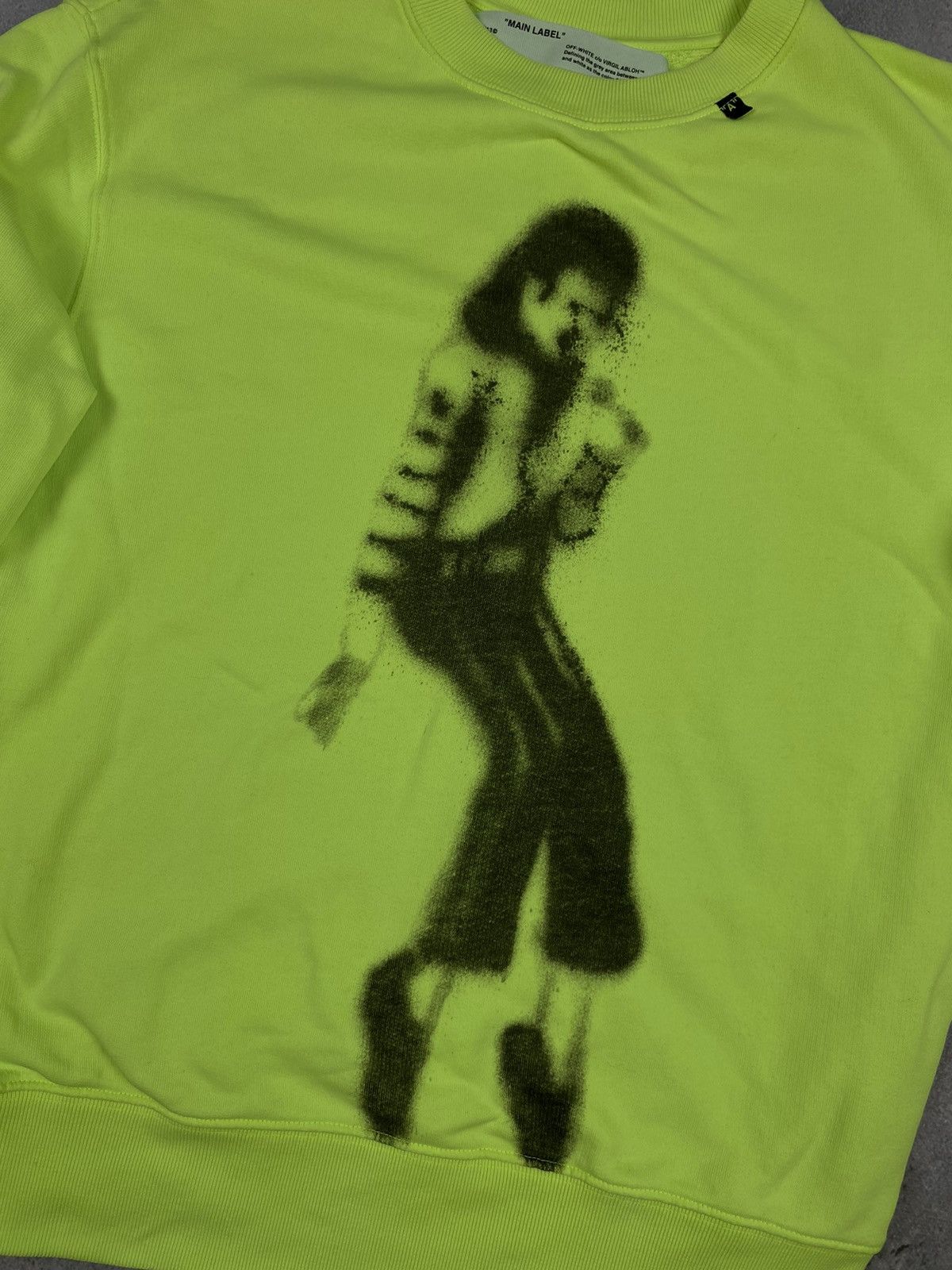 Off-White Off White Illusionist very rare Michael Jackson sweatshirt Size US M / EU 48-50 / 2 - 3 Thumbnail