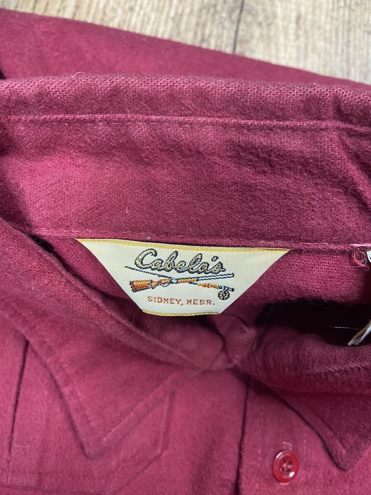 Cabelas Crazy Vintage 80’s 90’s Heavy Weight Flannel Style Shirt XL Size US XL / EU 56 / 4 - 2 Thumbnail