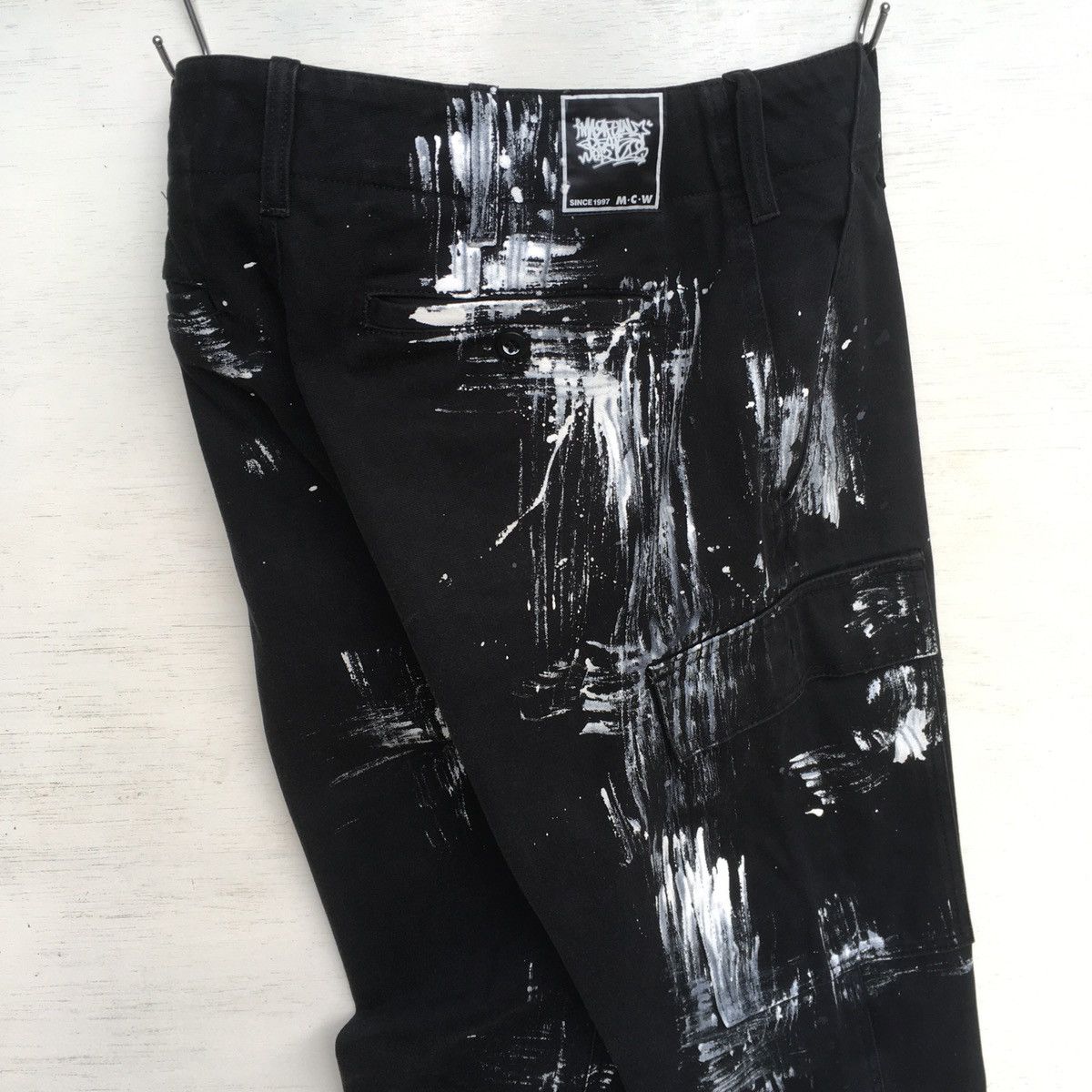 Designer × Japanese Brand LASTDROP ‼️ Masafumi Create World M.C.W. Painter Cargo Pants Size US 26 / EU 42 - 24 Thumbnail