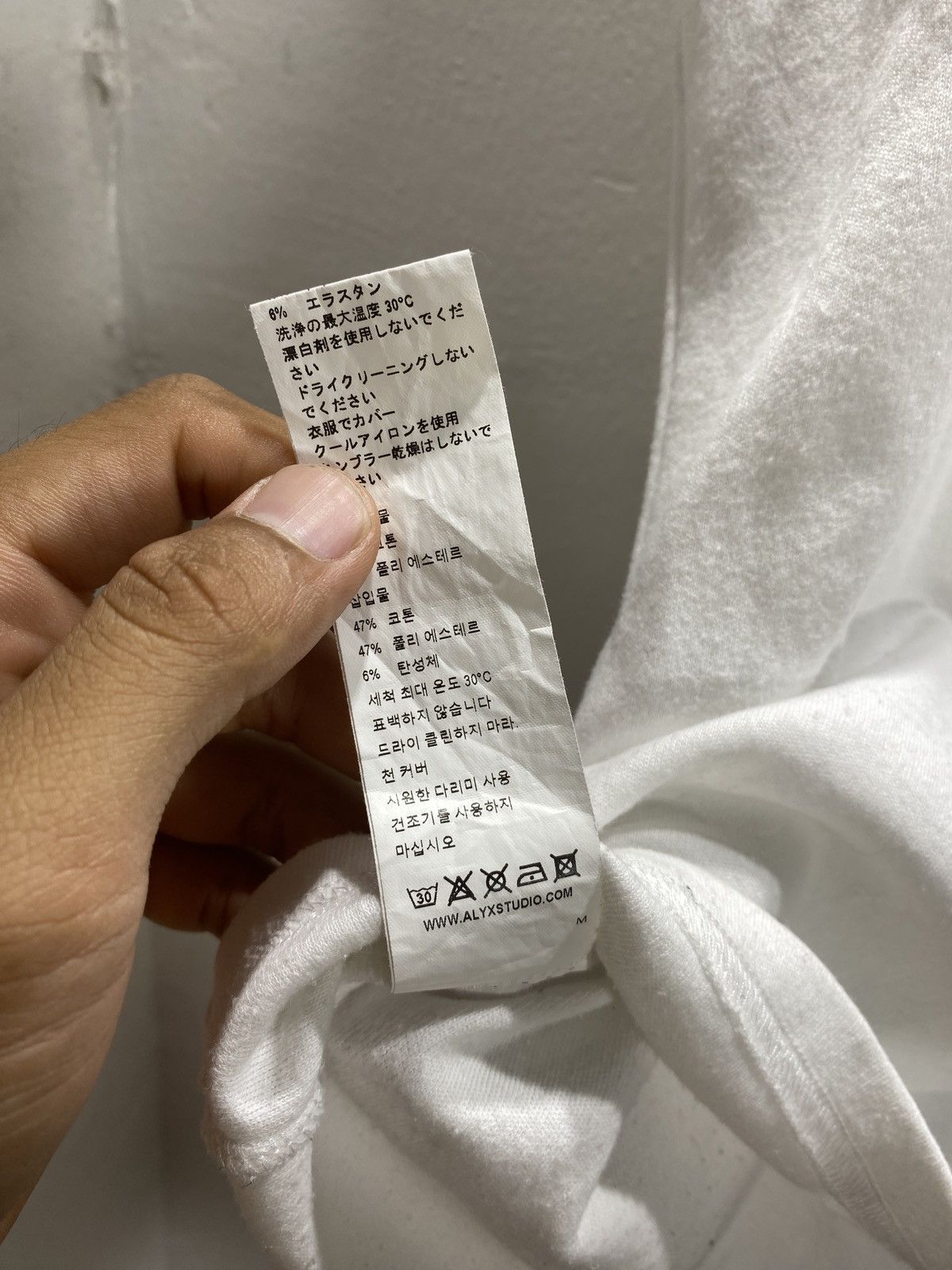 Alyx Alyx No Life Pocket Tee Size US M / EU 48-50 / 2 - 9 Thumbnail