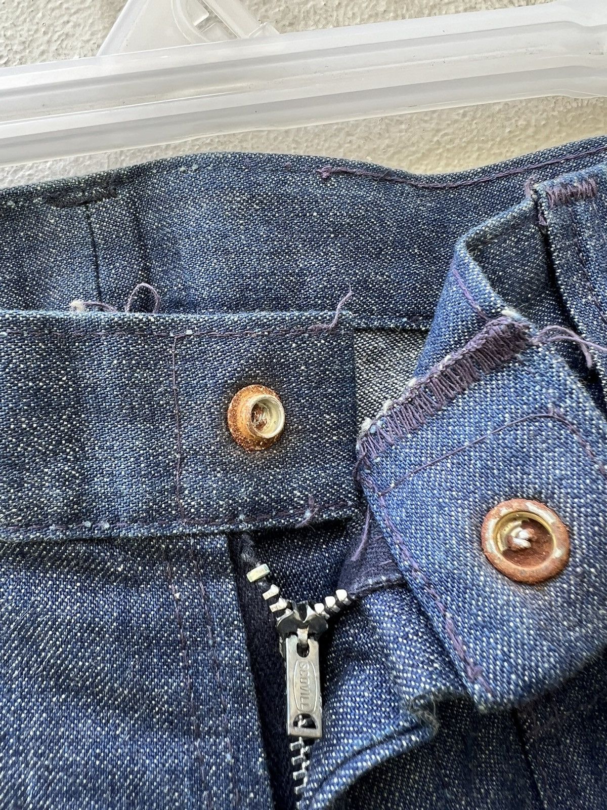 Vintage Vintage Flare 70s LIVE INS Made in Usa Denim Bootcut Jeans Size US 27 - 8 Thumbnail