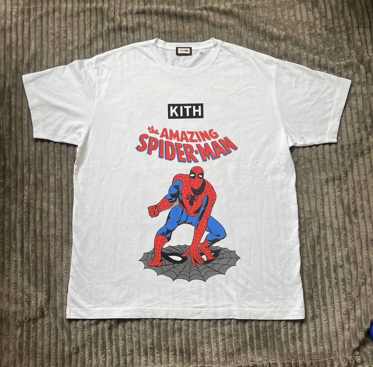 Kith Spiderman | Grailed