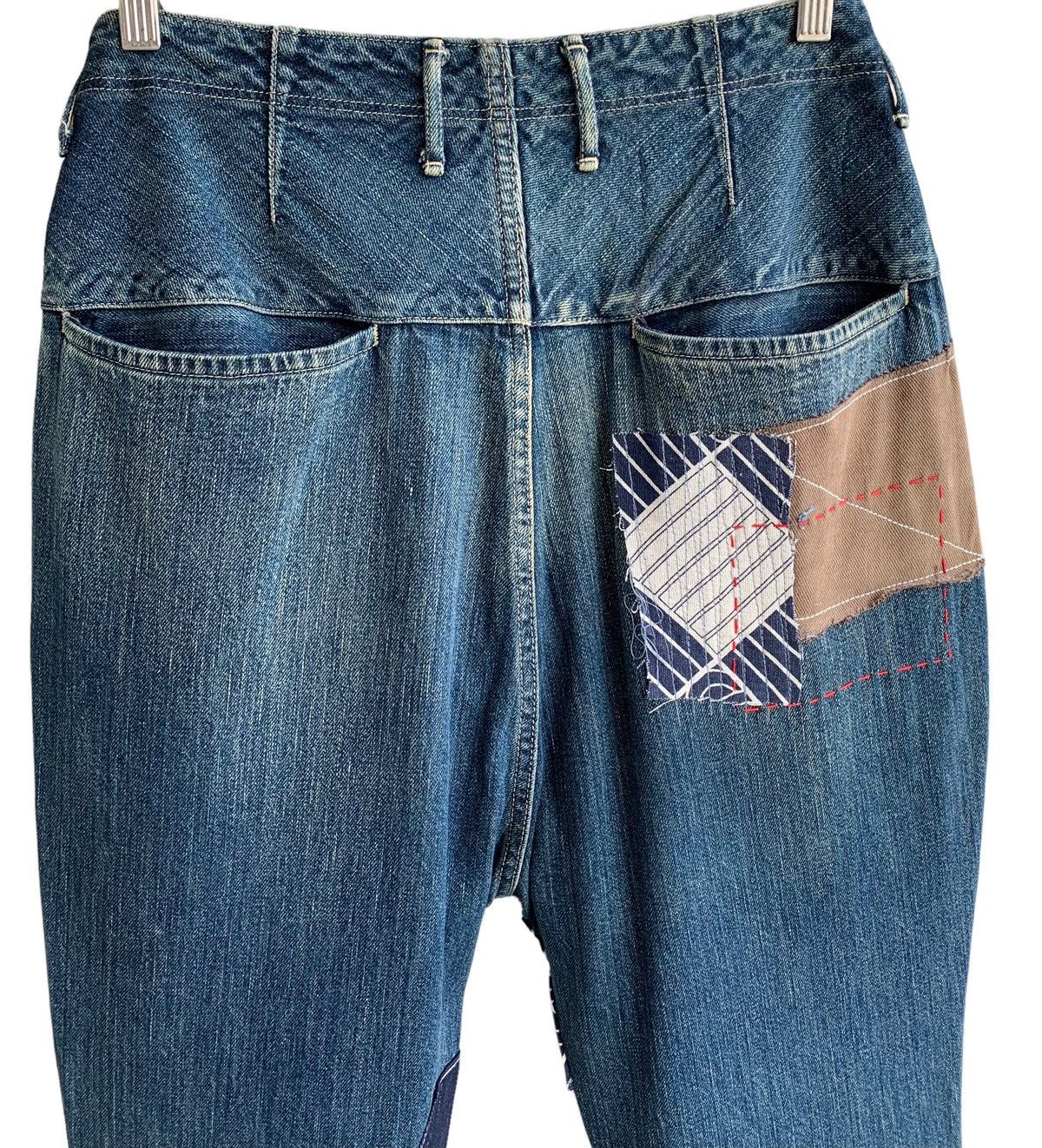🔥Insane Design Kapital Patchwork Rework sashiko Denim