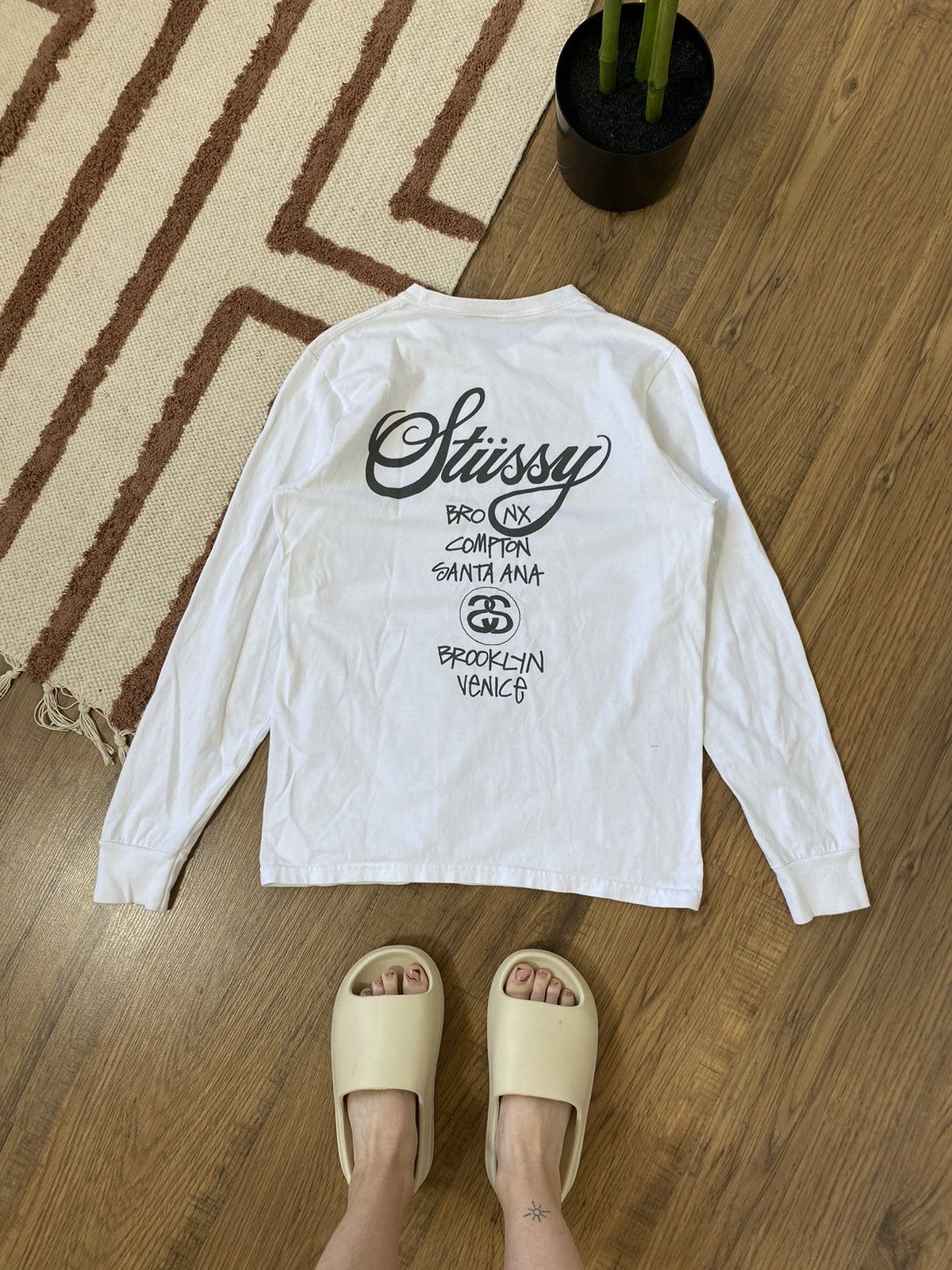 Stussy STUSSY ALL PRINTED WMNS LONGSLEEVE Size XS / US 0-2 / IT 36-38 - 1 Thumbnail