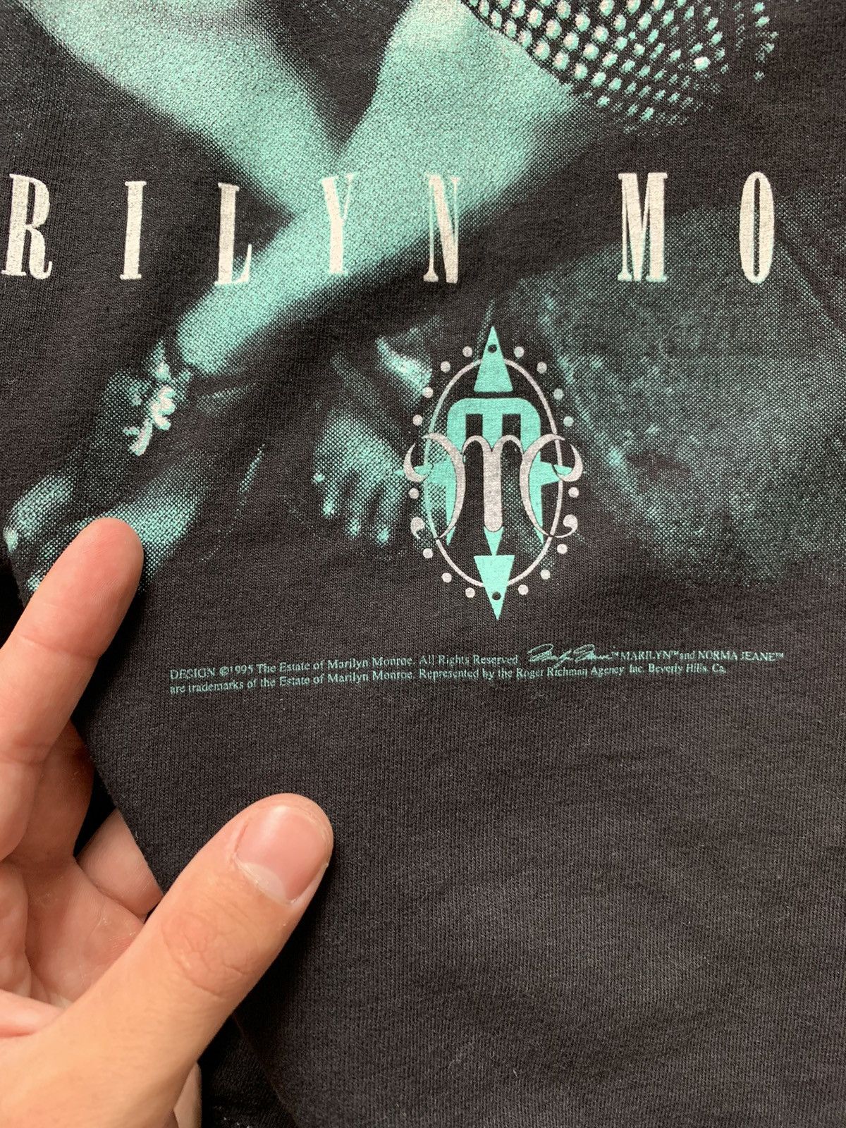 Vintage 1995 Vintage Marilyn Monroe T-shirt Size US L / EU 52-54 / 3 - 3 Thumbnail