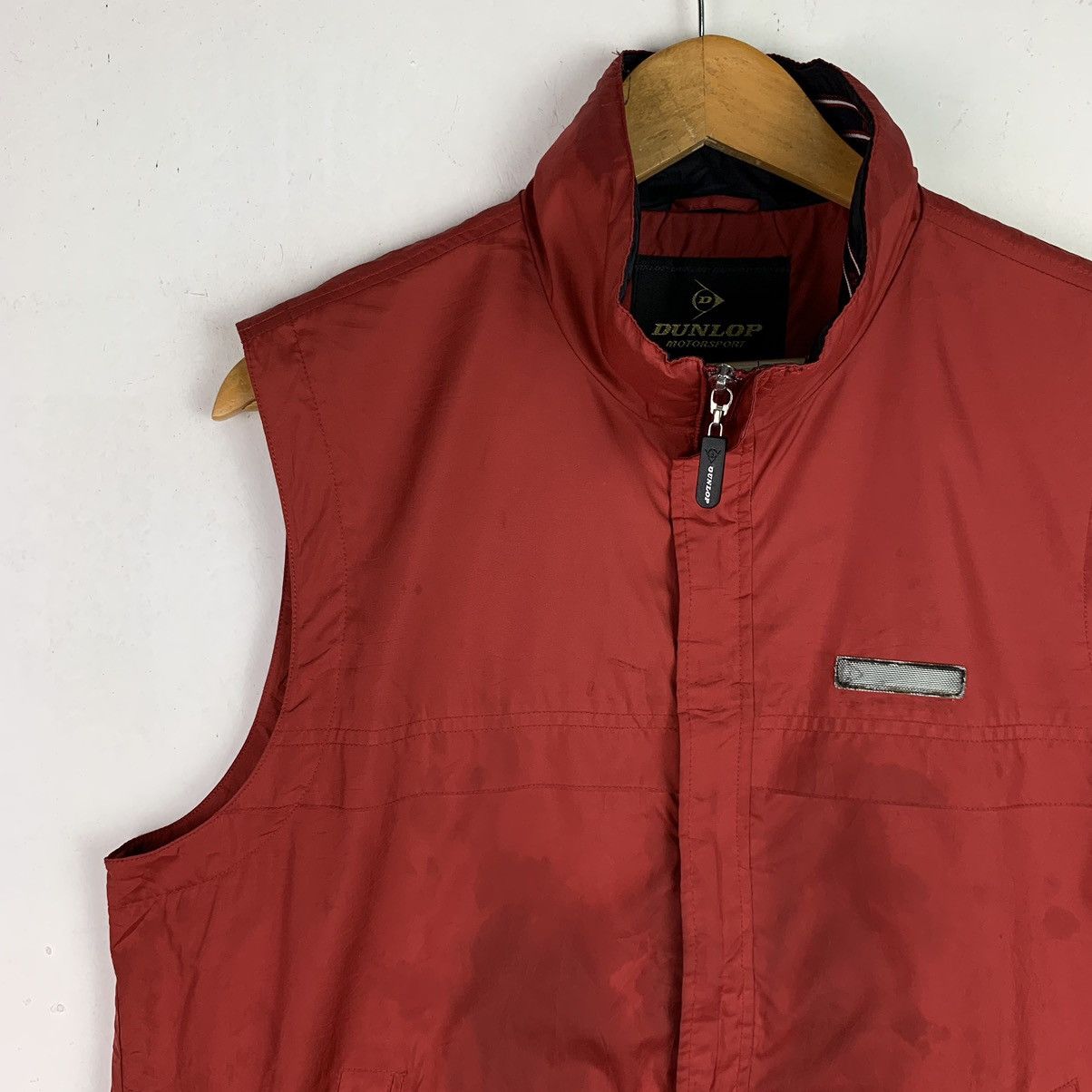 Dunlop × Vintage Vintage DUNLOP Zip Up Vests Size US L / EU 52-54 / 3 - 2 Thumbnail