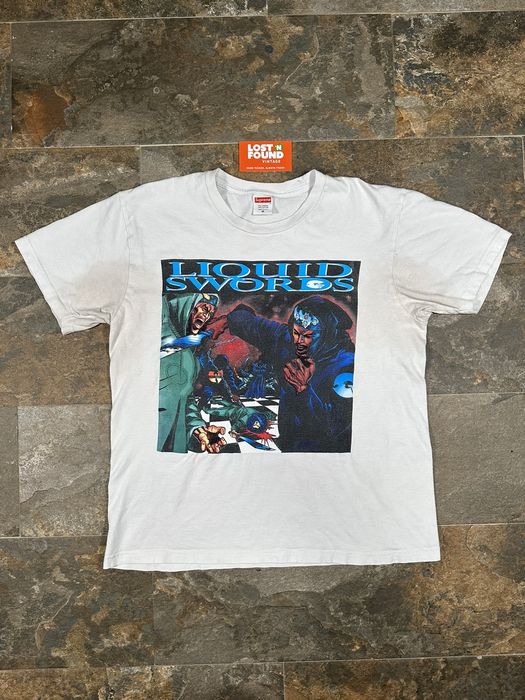 Supreme FW18 Supreme Liquid Swords GZA Tee | Grailed