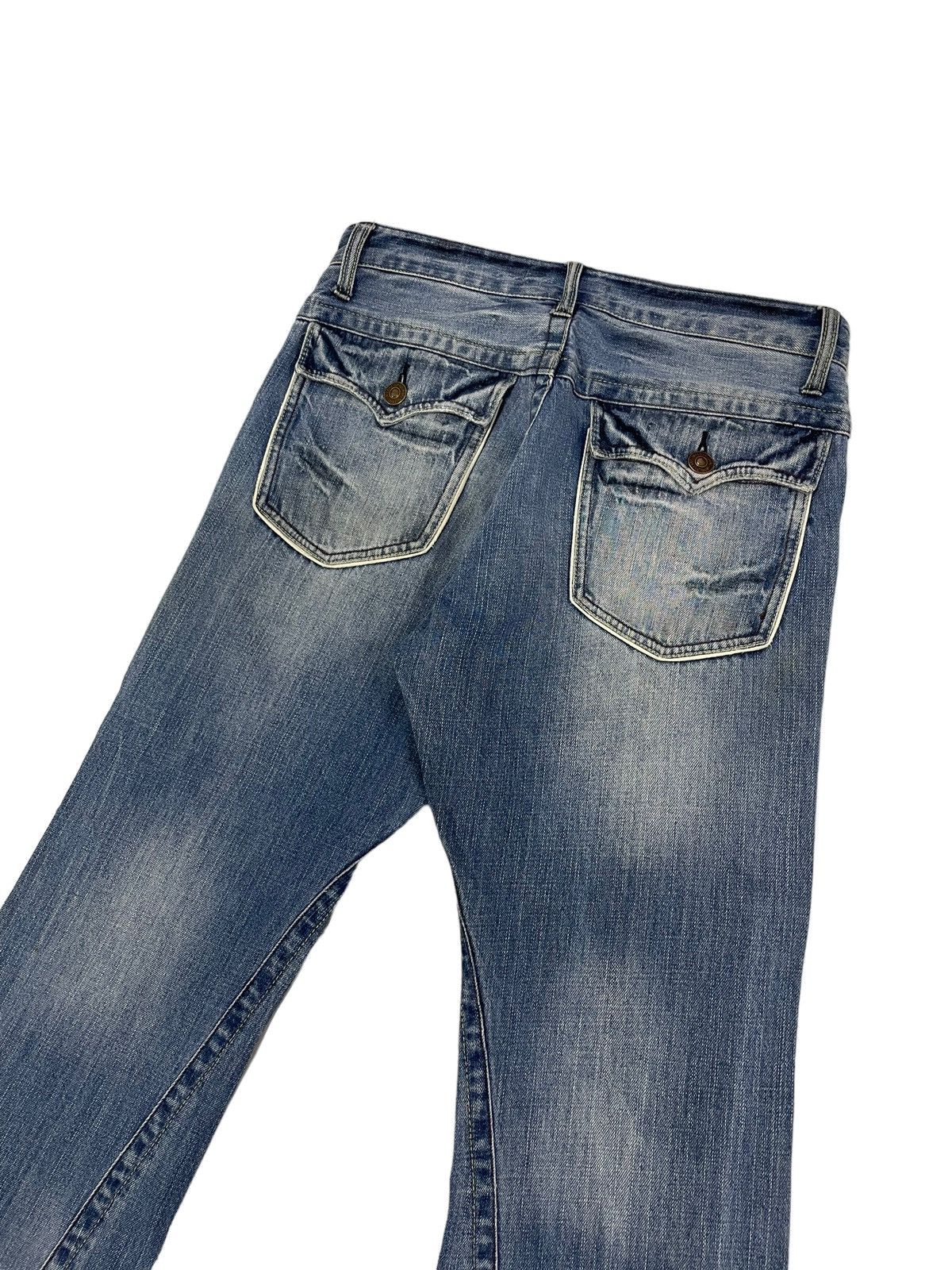 PPFM Vintage RootThree Japan Flare Jeans Size US 31 - 7 Thumbnail
