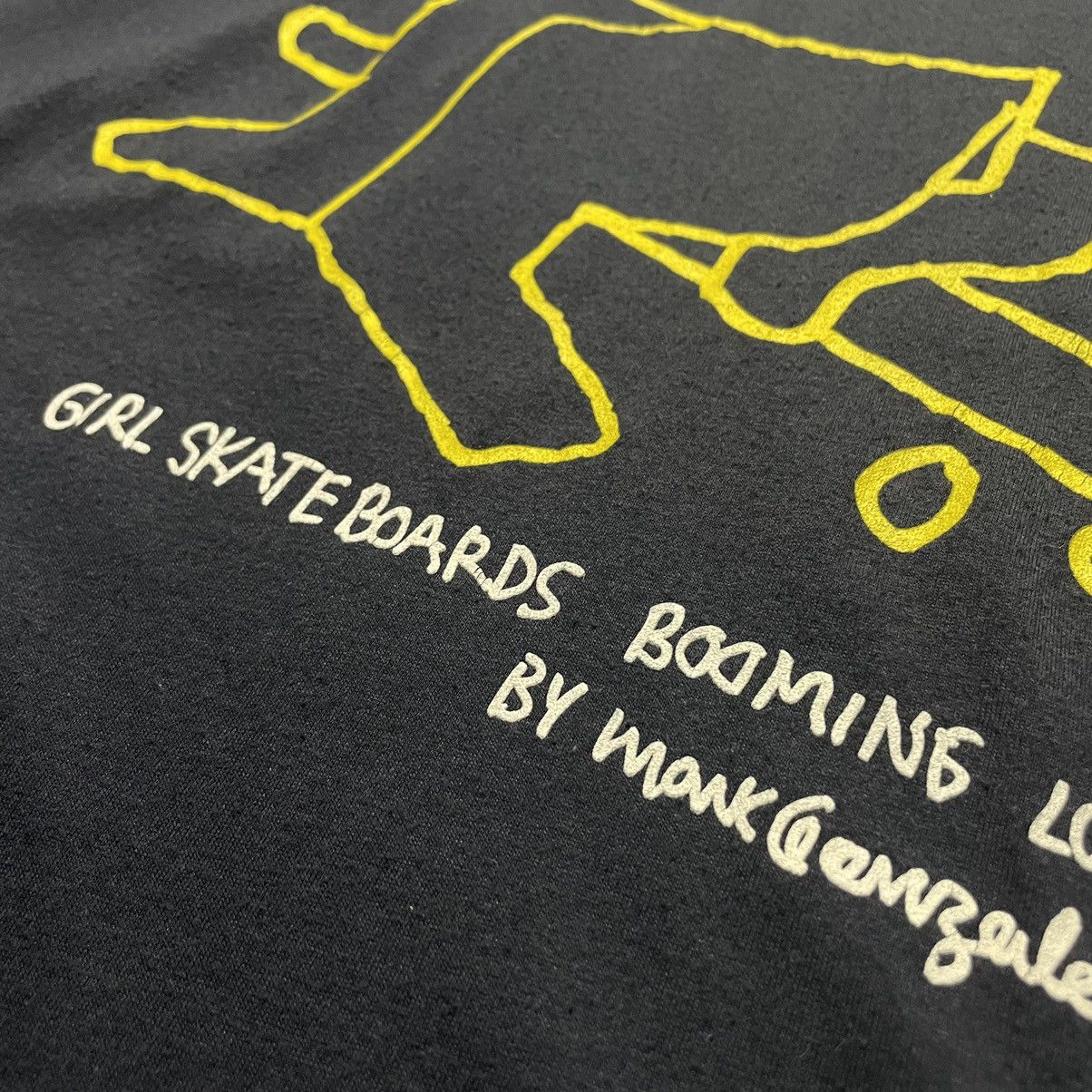 Girl Skateboards × Vintage GIRL SKATEBOARD BITCH BOOMING LOUD BY MARK GONZALES TSHIRT Size US M / EU 48-50 / 2 - 8 Thumbnail