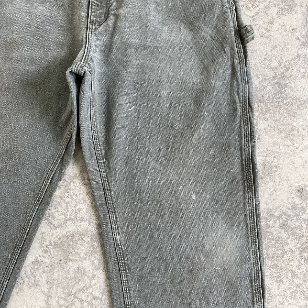 Carhartt × Vintage Vintage Carhartt Blanket Lined Carpenter Pants Size US 34 / EU 50 - 9 Thumbnail