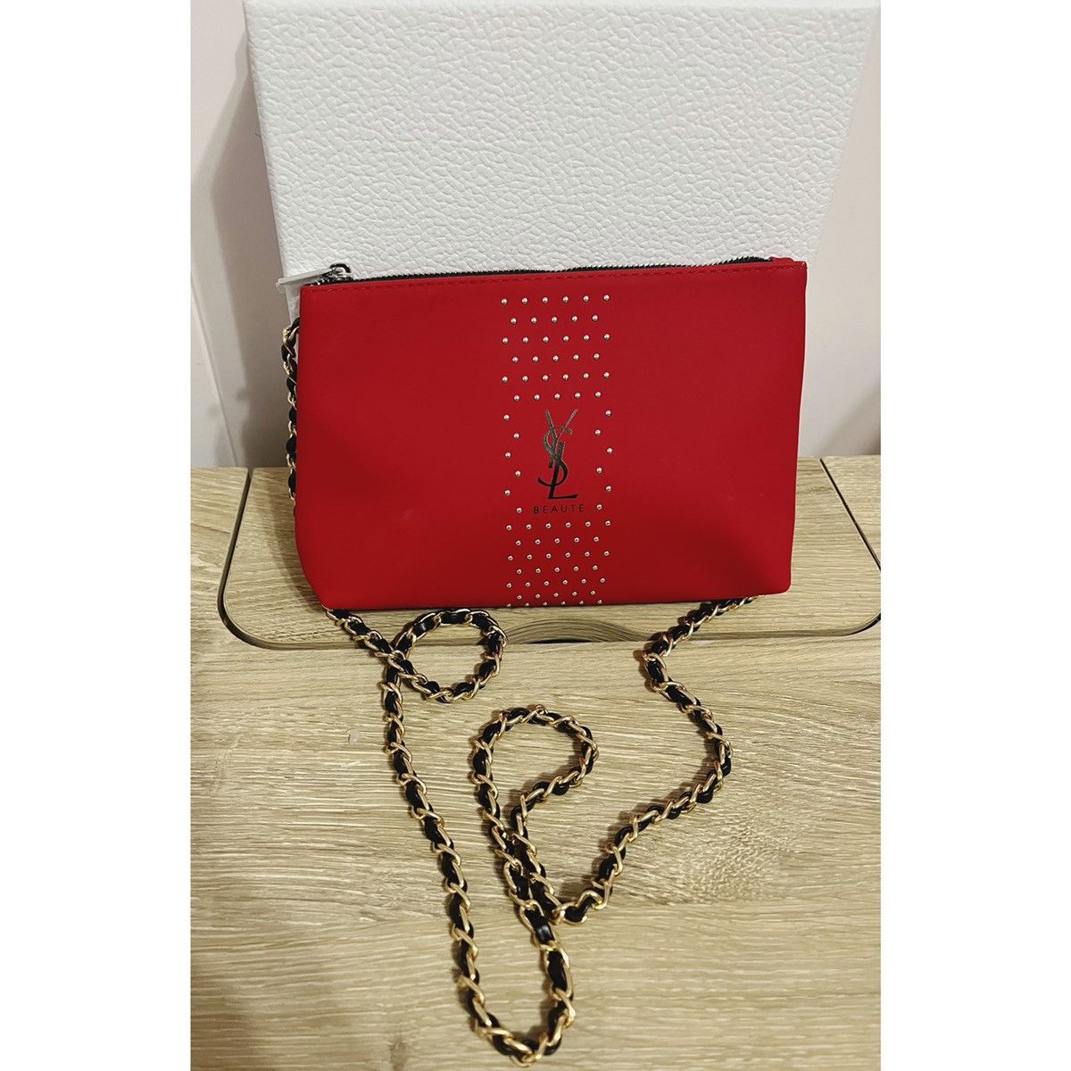 Yves Saint Laurent Yves Saint Laurent YSL cosmetic Bag Pouch clutch Crossbody Size ONE SIZE - 2 Thumbnail