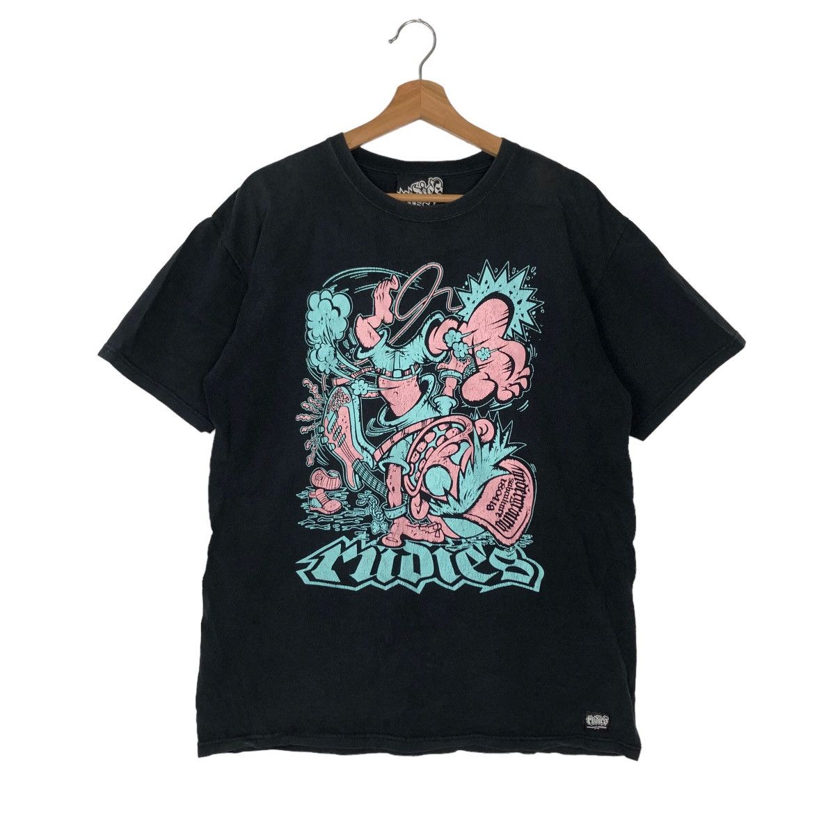 Band Tees VINTAGE PUNK DESIGN T-SHIRT RUDIE’S ORIGINAL FOR SOUND HEADZ Size US L / EU 52-54 / 3 - 1 Thumbnail