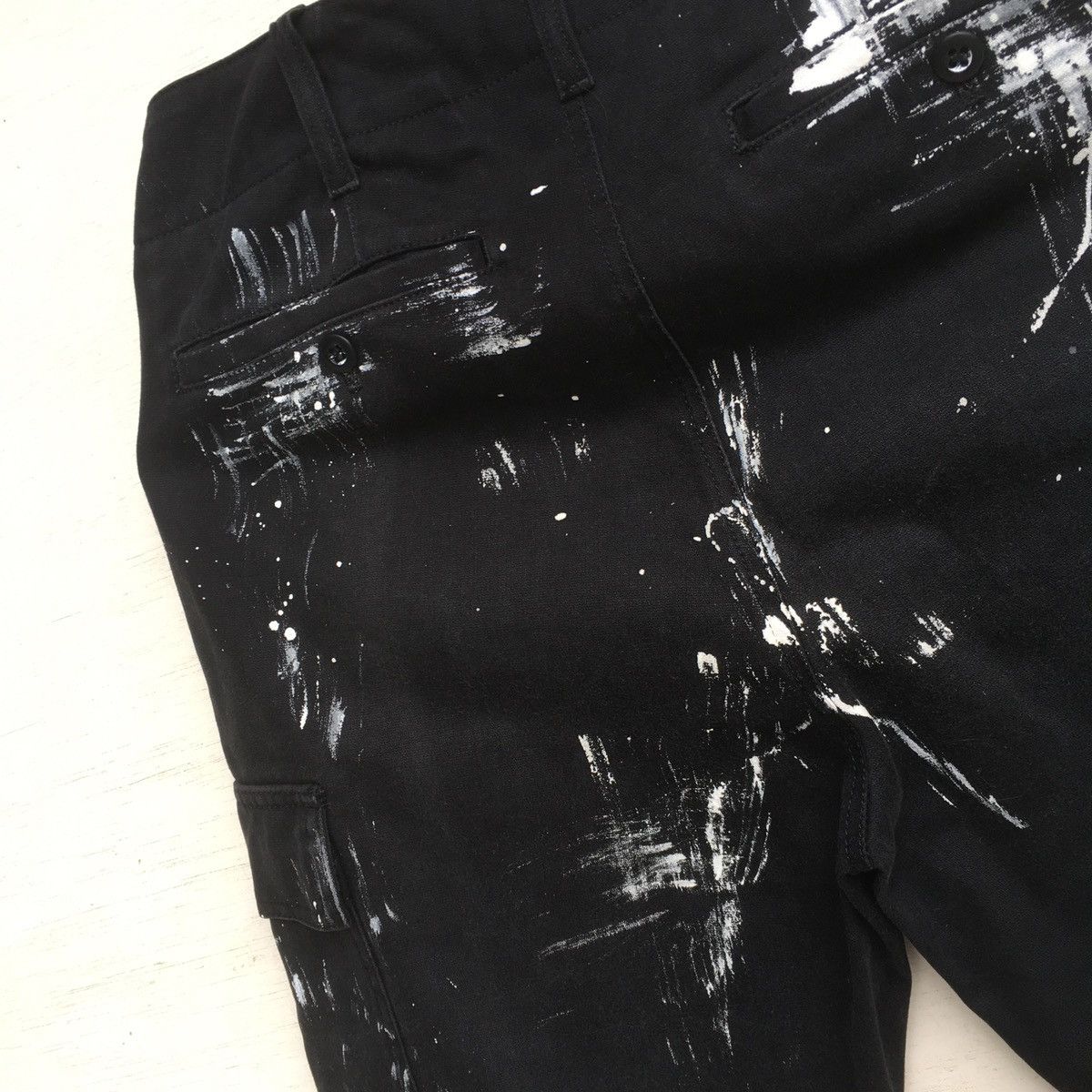 Designer × Japanese Brand LASTDROP ‼️ Masafumi Create World M.C.W. Painter Cargo Pants Size US 26 / EU 42 - 11 Thumbnail