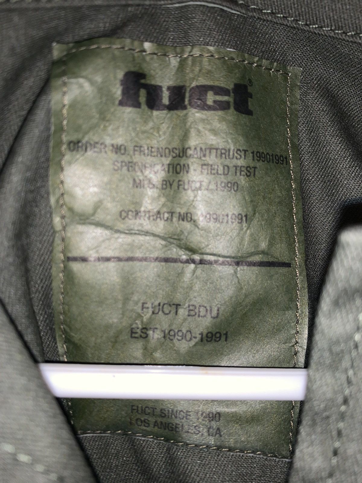 FUCT × Fuck The Population Fuct “America is Fuct” BDU Jacket Size US M / EU 48-50 / 2 - 2 Thumbnail