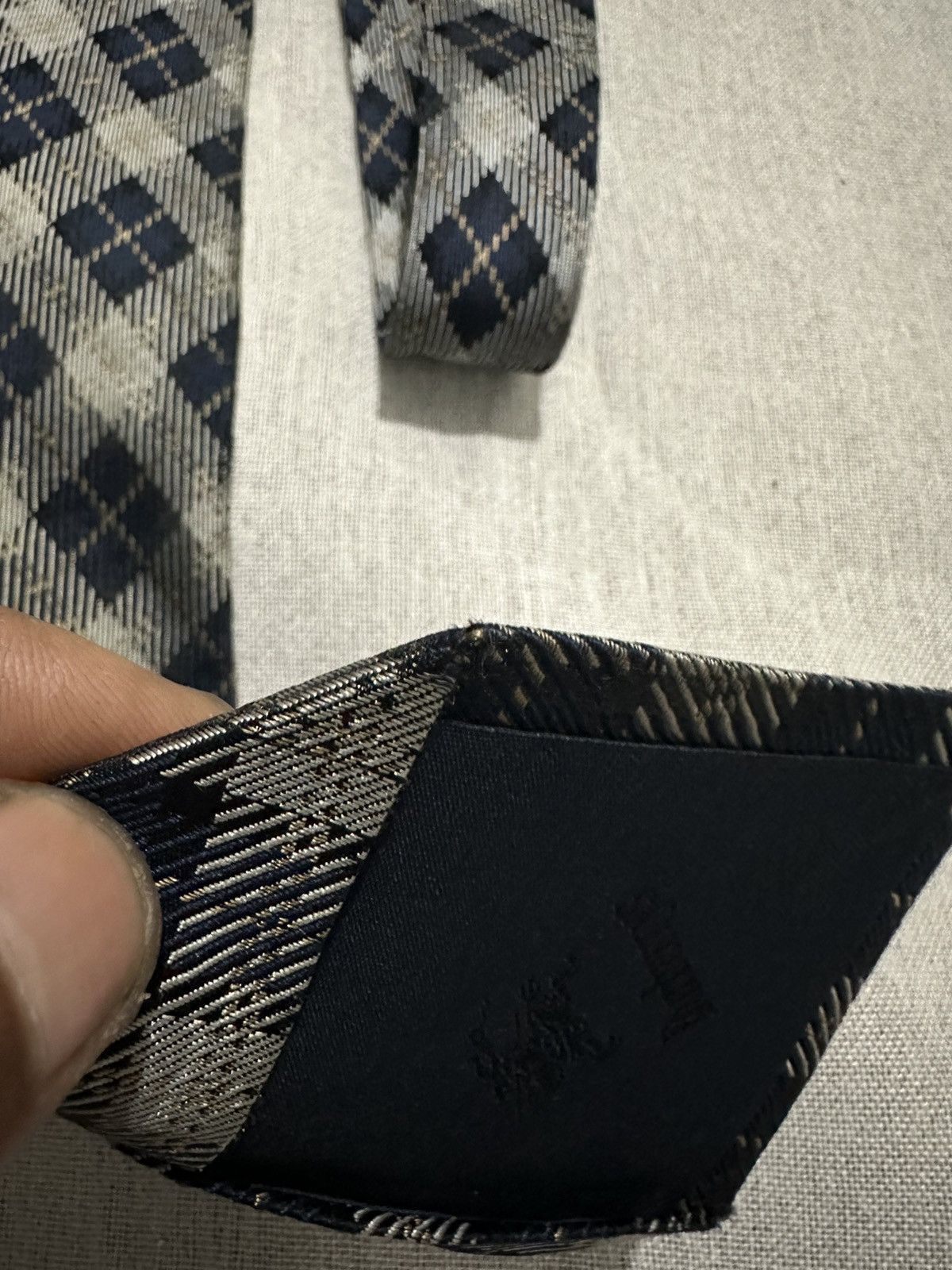 Burberry × Vintage Vintage Burberry Tie Size ONE SIZE - 3 Thumbnail