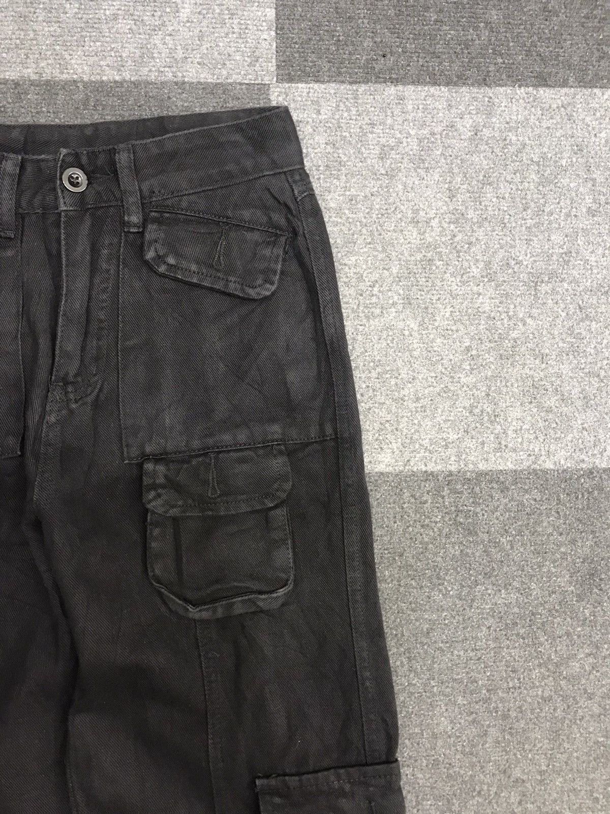Seditionaries Unbrand Very Rare Wide Multipockets Soft Jeans Size 25" / US 0 / IT 36 - 6 Thumbnail
