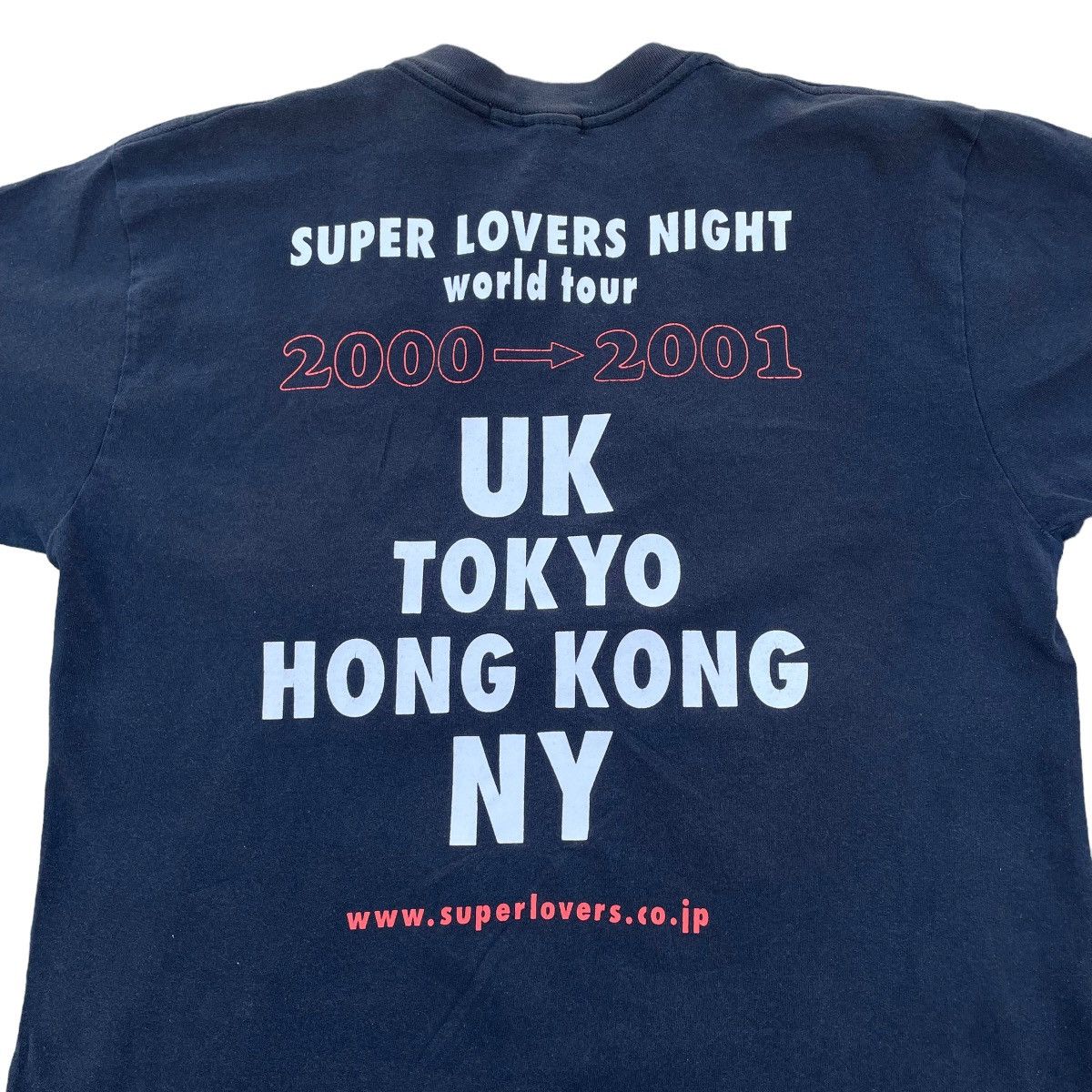 Japanese Brand × Seditionaries 🇯🇵 VINTAGE SUPER LOVERS NIGHT WORLD TOUR TSHIRT Size US M / EU 48-50 / 2 - 4 Thumbnail