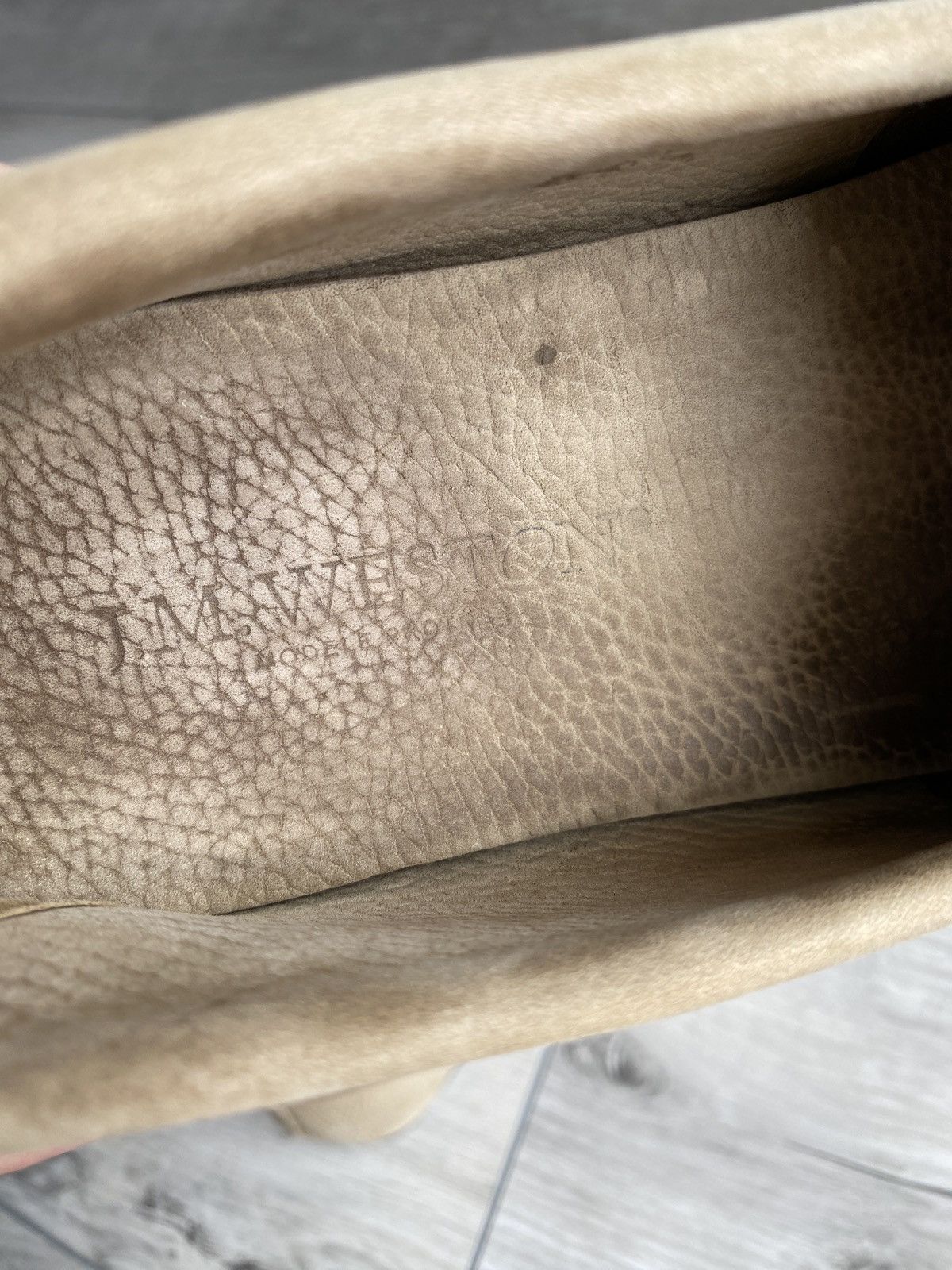 J.M. Weston J.M. Weston Beige Leather Moccasin Shoes Slip On Size US 9 / EU 42 - 13 Thumbnail