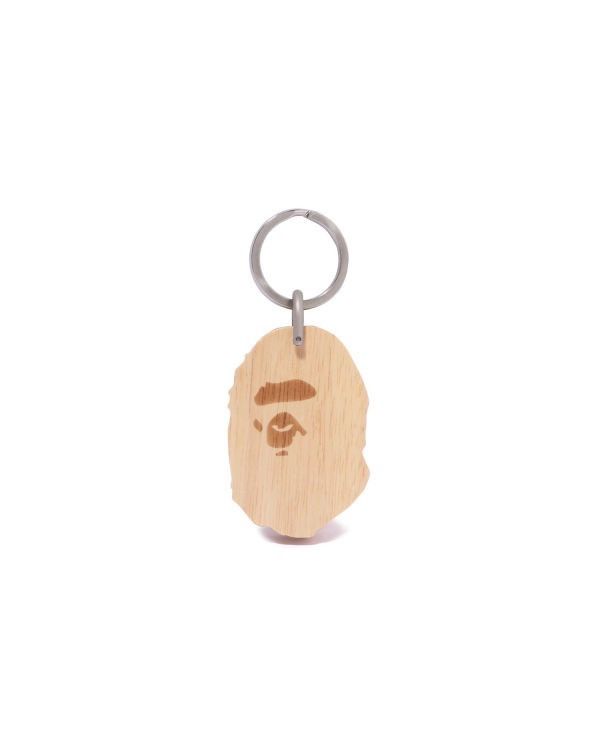 Bape Ape Head Wood Keychain Size ONE SIZE - 2 Thumbnail