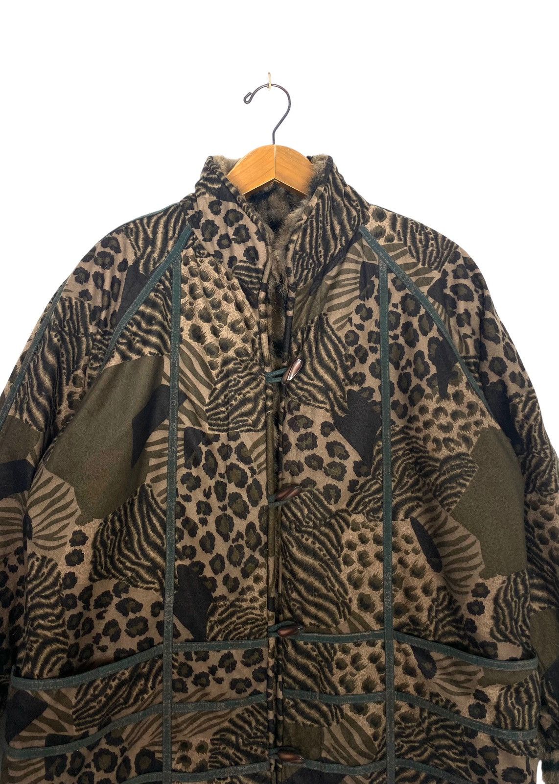 Japanese Brand Rare‼️ Vintage You Jun Faux Fur Jacket Size XL / US 12-14 / IT 48-50 - 5 Thumbnail